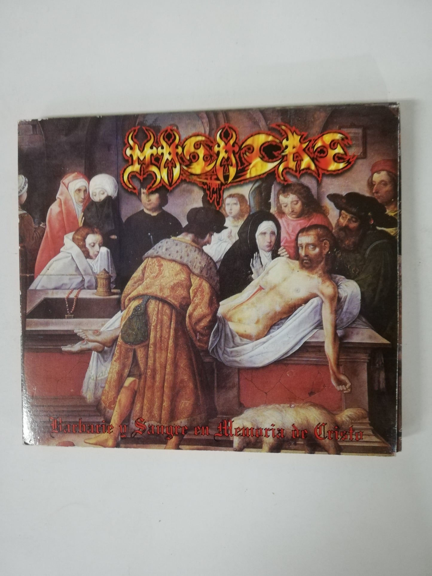CD MASACRE - BARBARIE Y SANGRE EN MEMORIA DE CRISTO