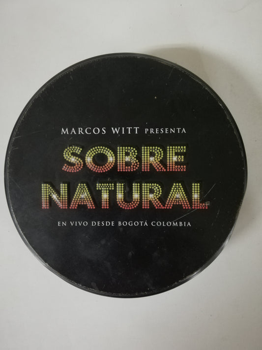 CD MARCOS WITT - SOBRENATURAL - CD + DVD