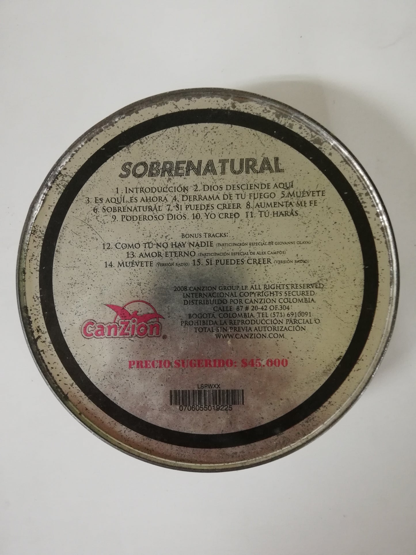 CD MARCOS WITT - SOBRENATURAL - CD + DVD