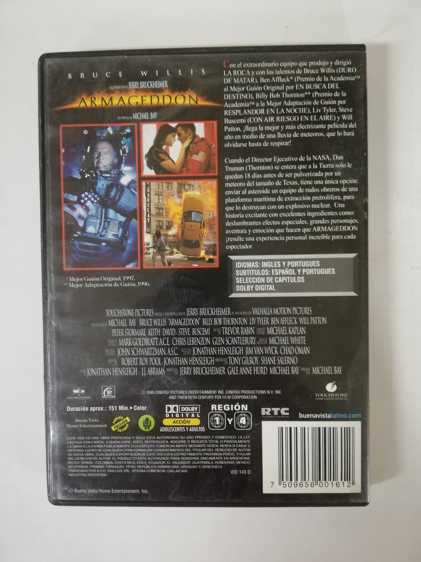 DVD ARMAGEDDON - MICHAEL BAY