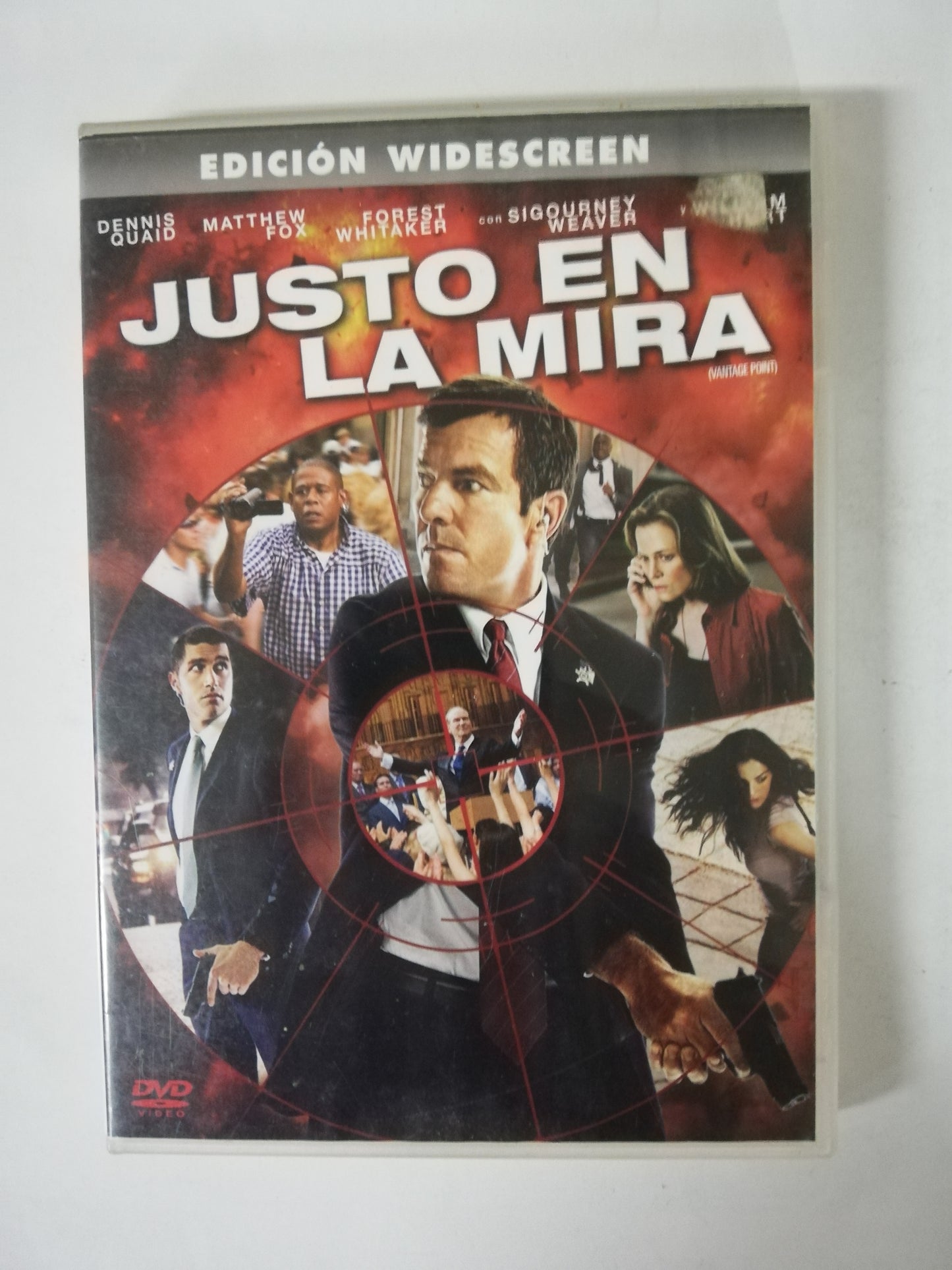 DVD JUSTO EN LA MIRA