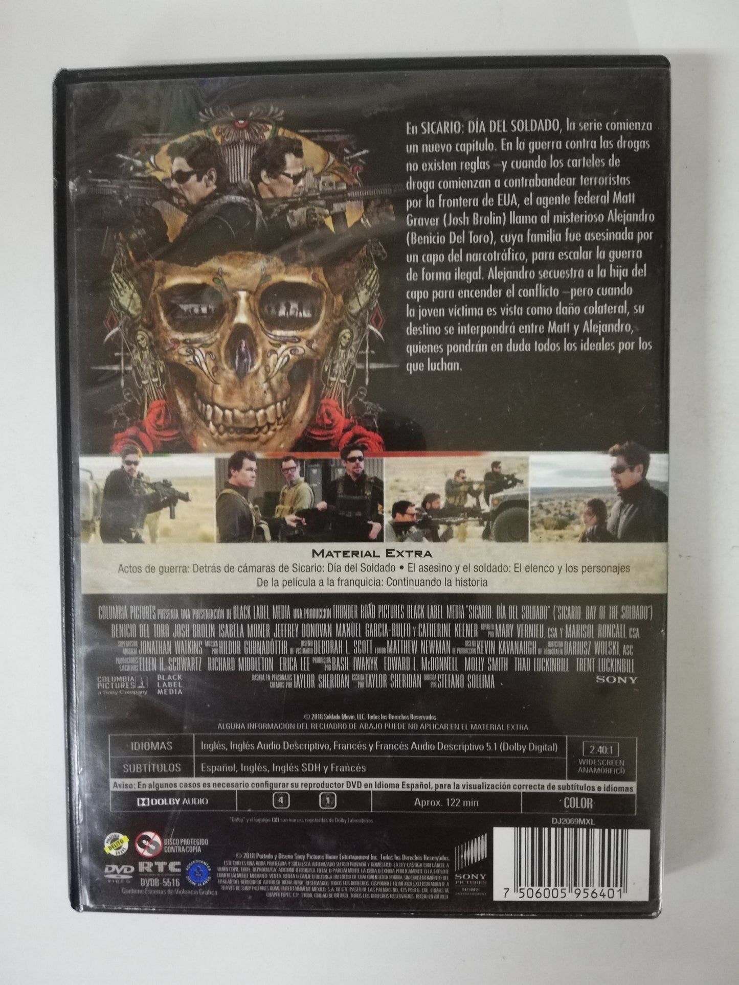 DVD SICARIO: DIA DEL SOLDADO