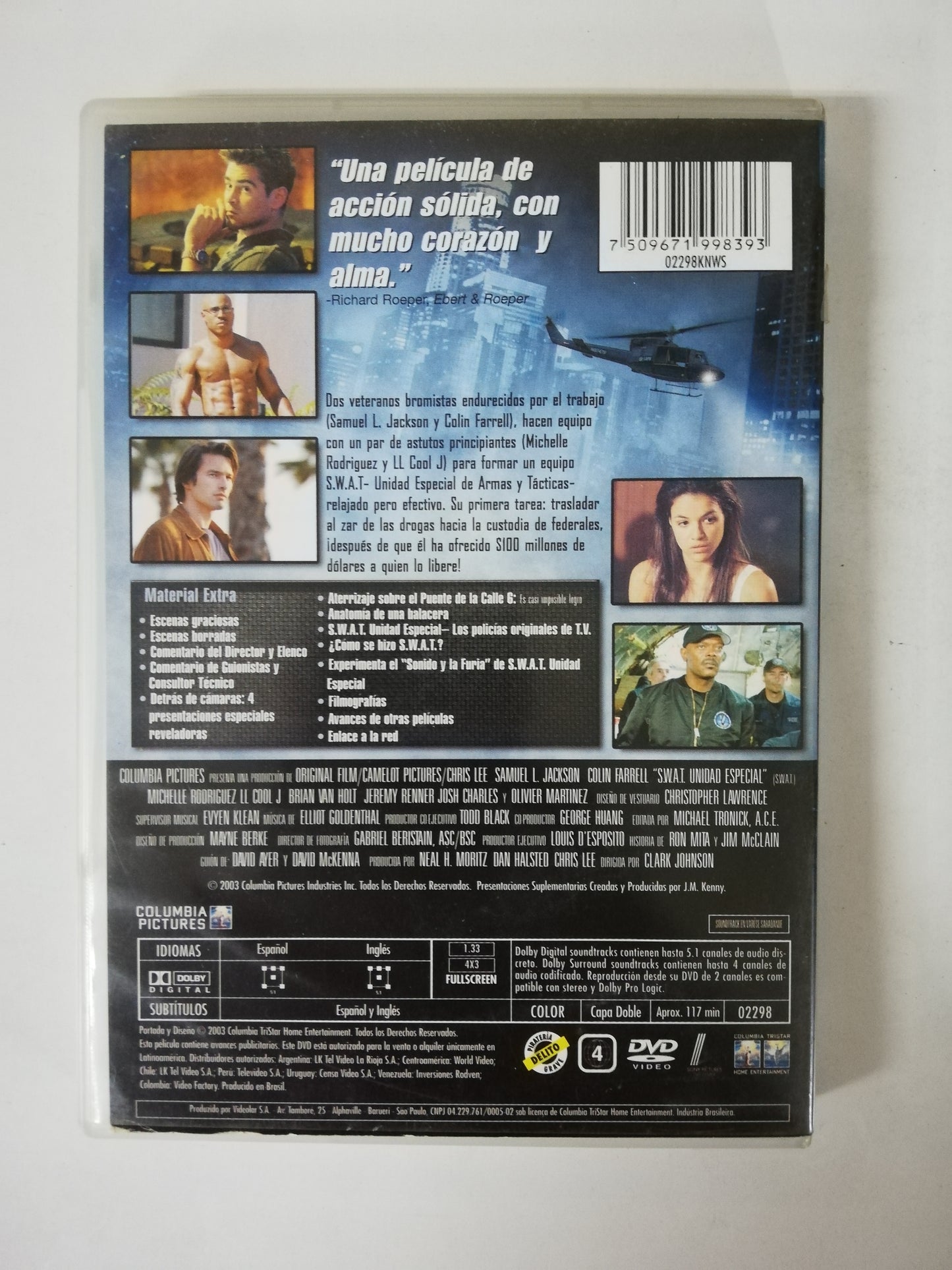 DVD S.W.A.T. UNIDAD ESPECIAL