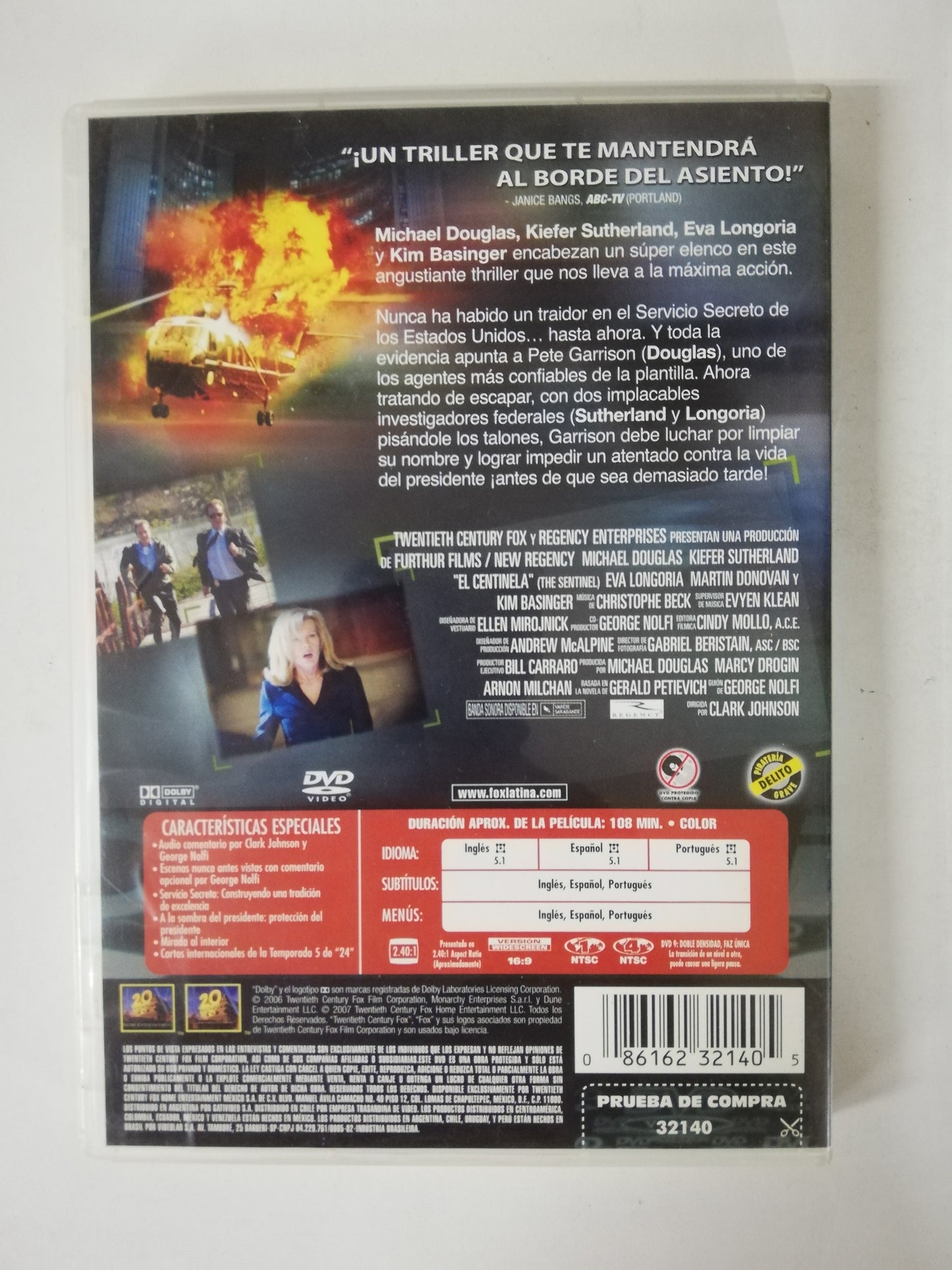 DVD CENTINELA