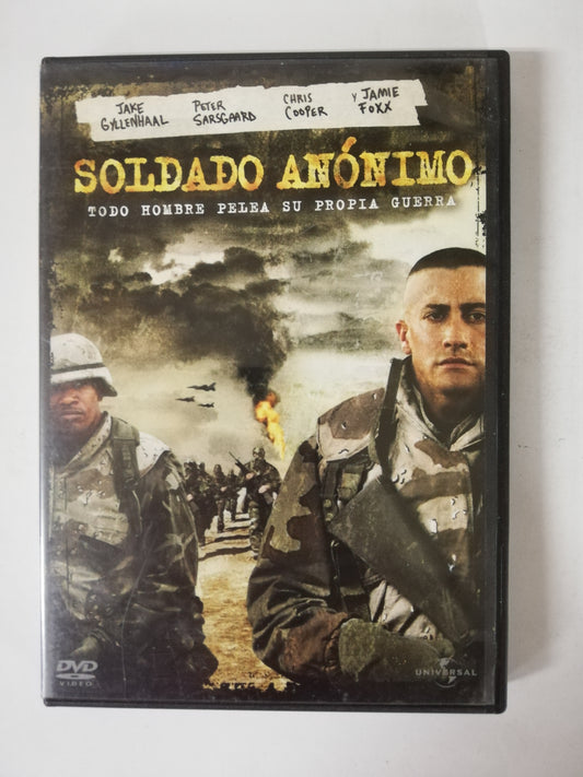 DVD SOLDADO ANÓNIMO