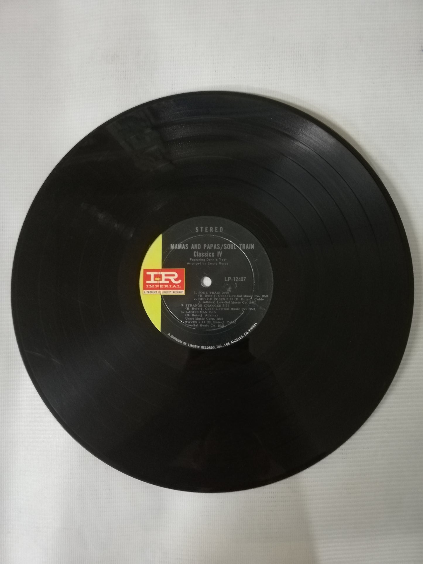 LP MAMAS AND PAPAS - SOUL TRAIN - CLASSICS IV