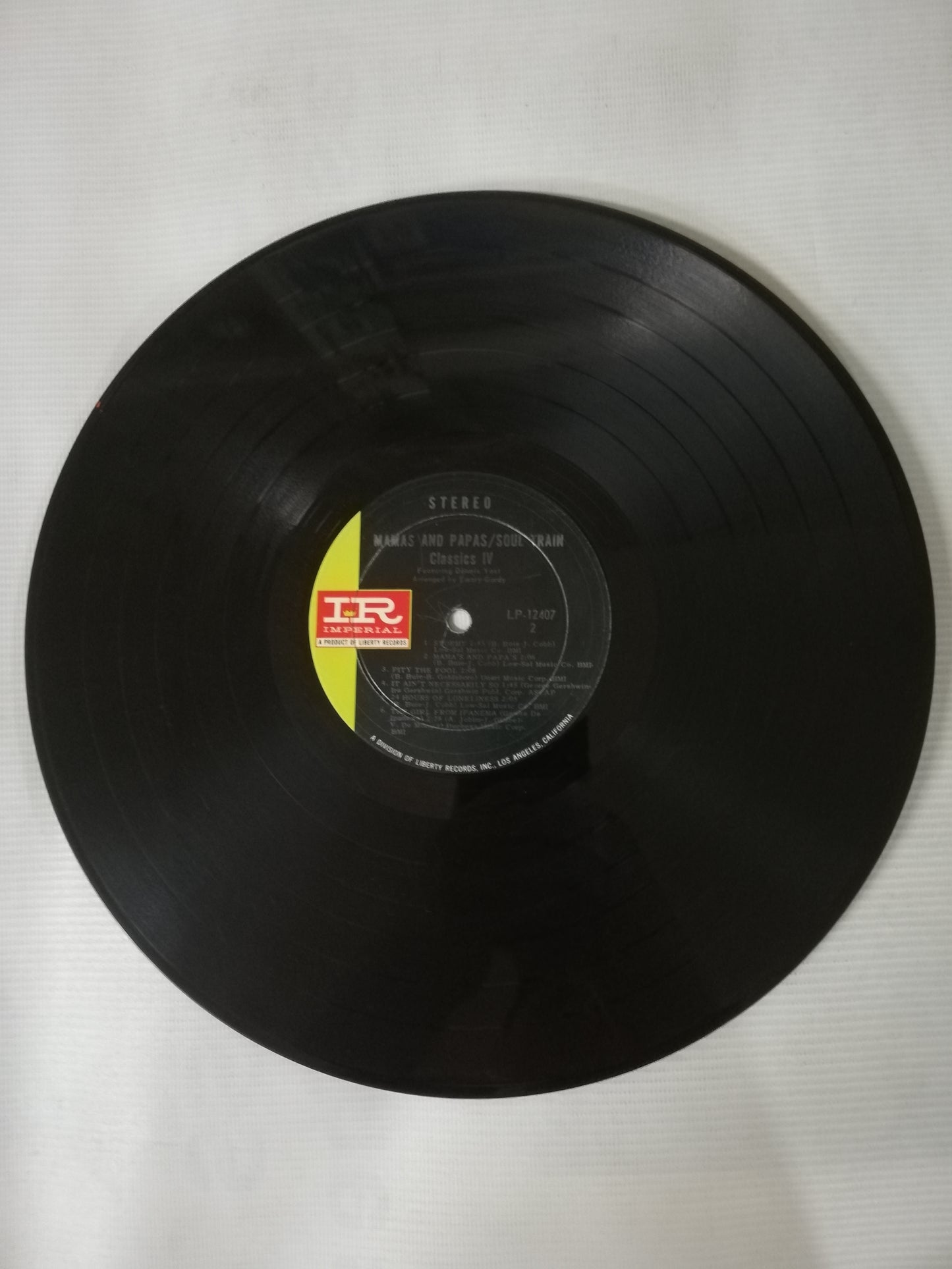 LP MAMAS AND PAPAS - SOUL TRAIN - CLASSICS IV