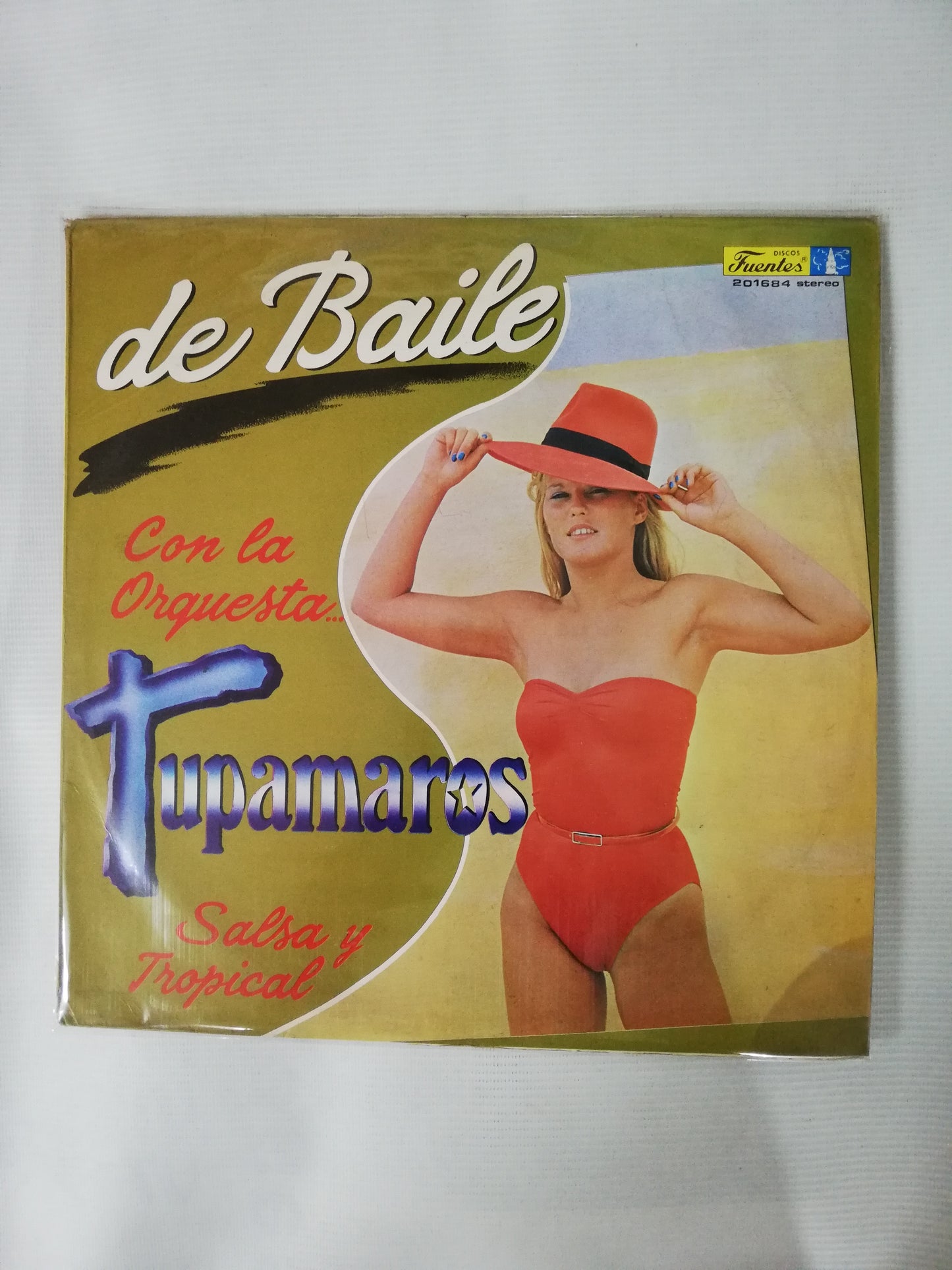 LP ORQUESTA TUPAMAROS - DE BAILE CON LA ORQUESTA... TUPAMAROS