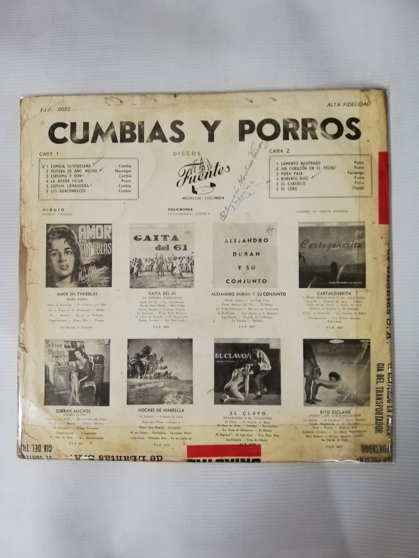 LP CUMBIAS Y PORROS - CUMBIA COMPILATION