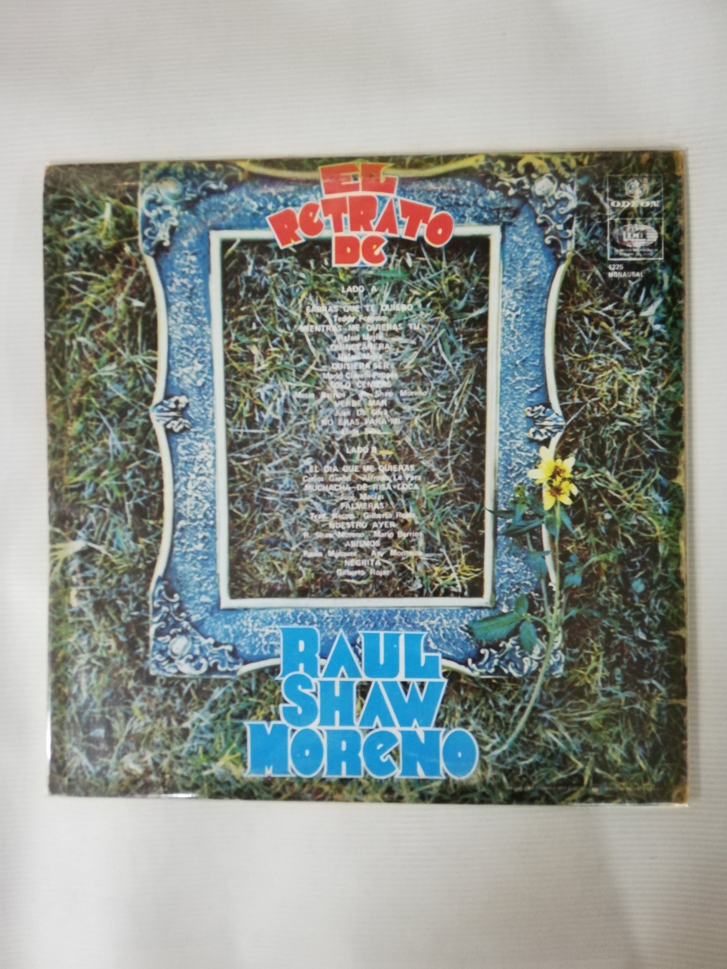 LP RAUL SHAW MORENO - EL RETRATO DE RAUL SHAW MORENO