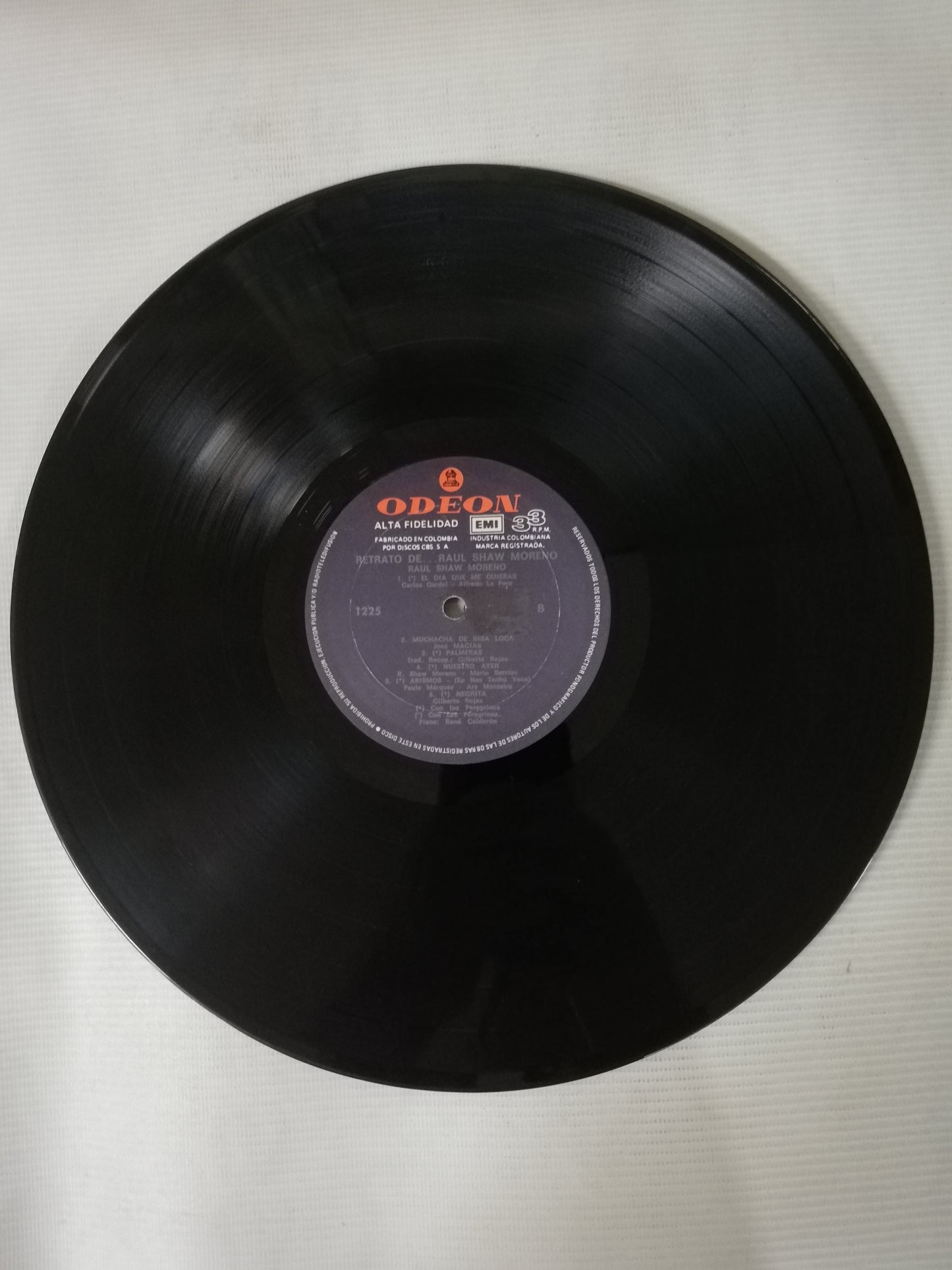LP RAUL SHAW MORENO - EL RETRATO DE RAUL SHAW MORENO