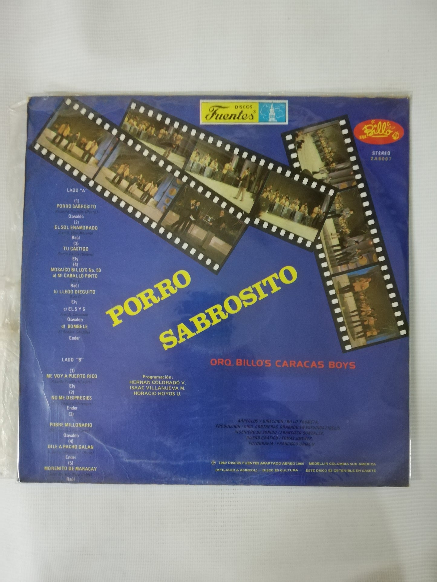 LP BILLO´S CARACAS BOYS - PORRO SABROSITO
