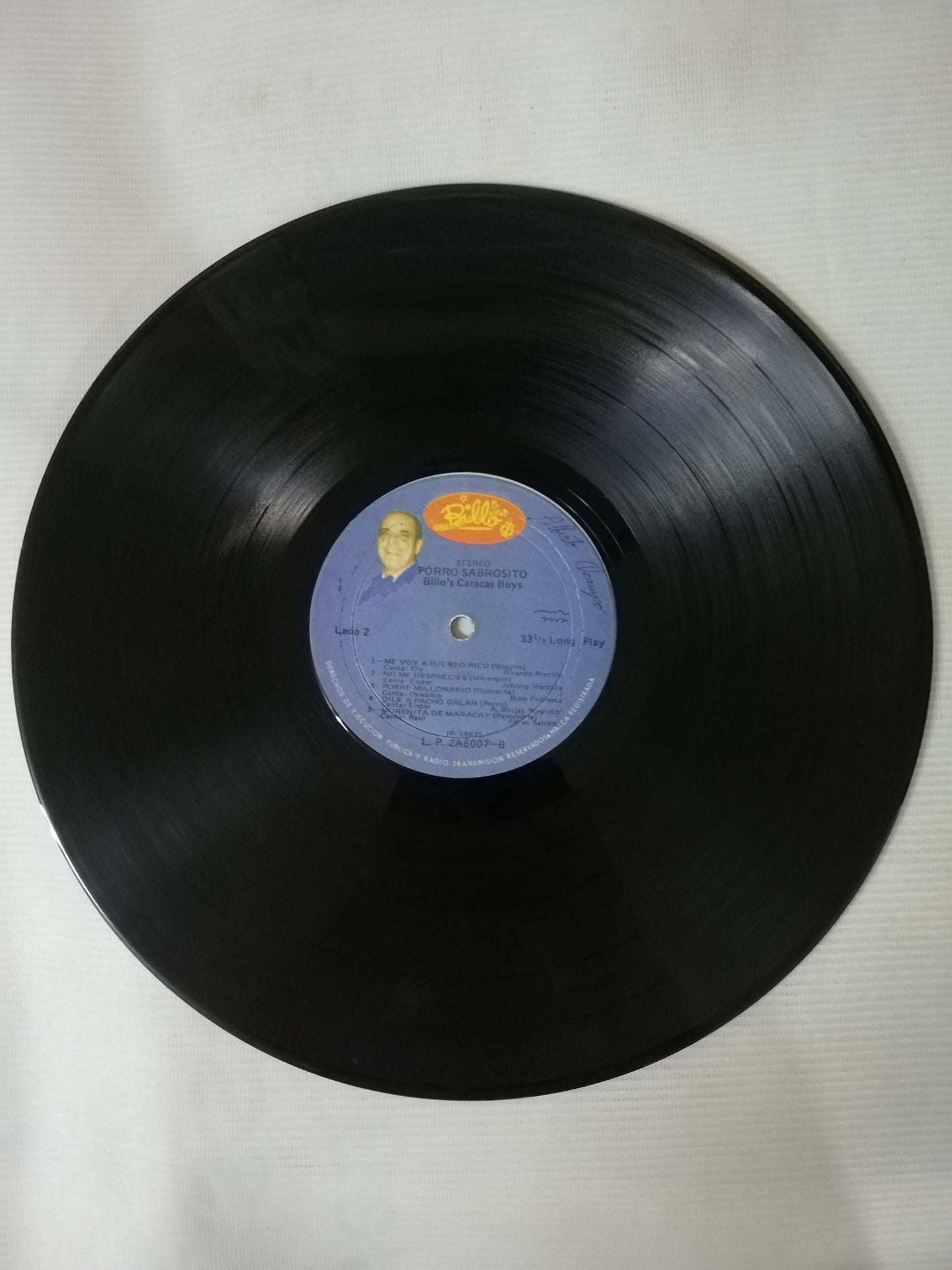 LP BILLO´S CARACAS BOYS - PORRO SABROSITO