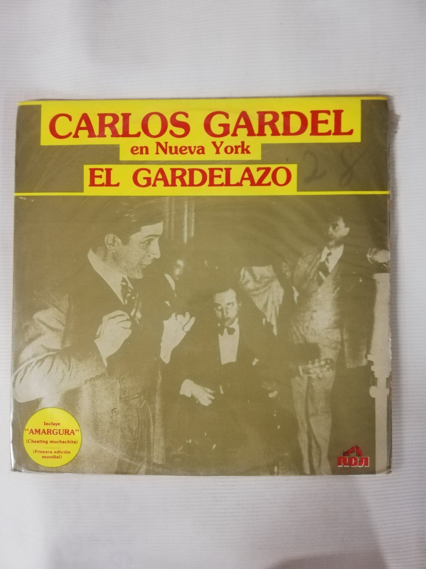 LP CARLOS GARDEL - CARLOS GARDEL EN NUEVA YORK: EL GARDELAZO
