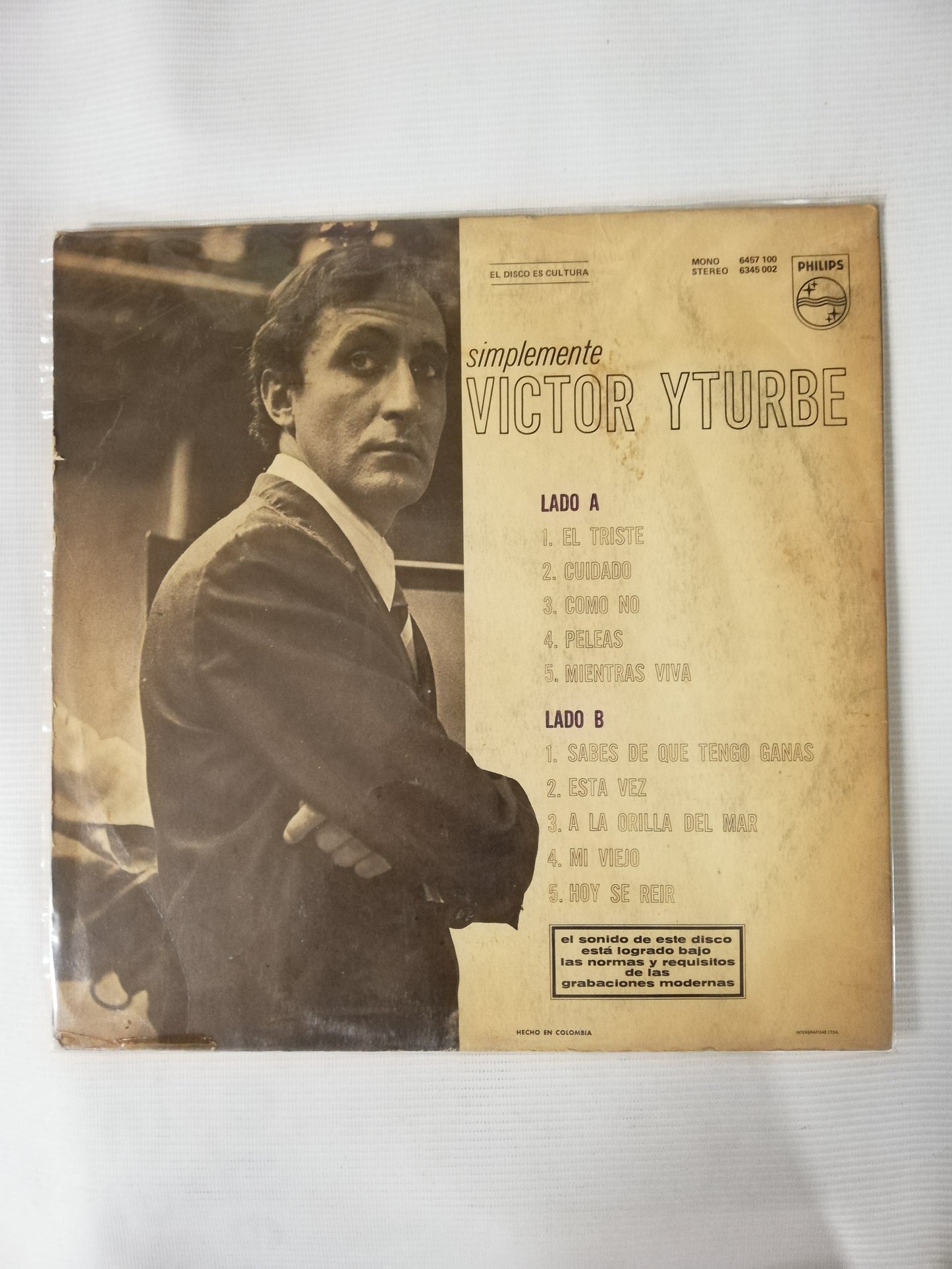 LP VICTOR YTURBE - SIMPLEMENTE VICTOR YTURBE