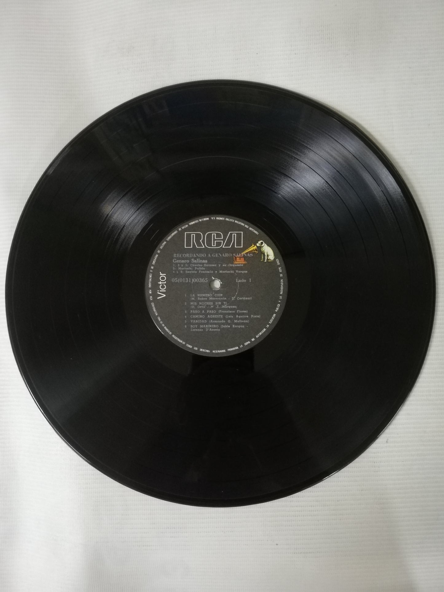 LP GENARO SALINAS - RECORDANDO A GENARO SALINAS