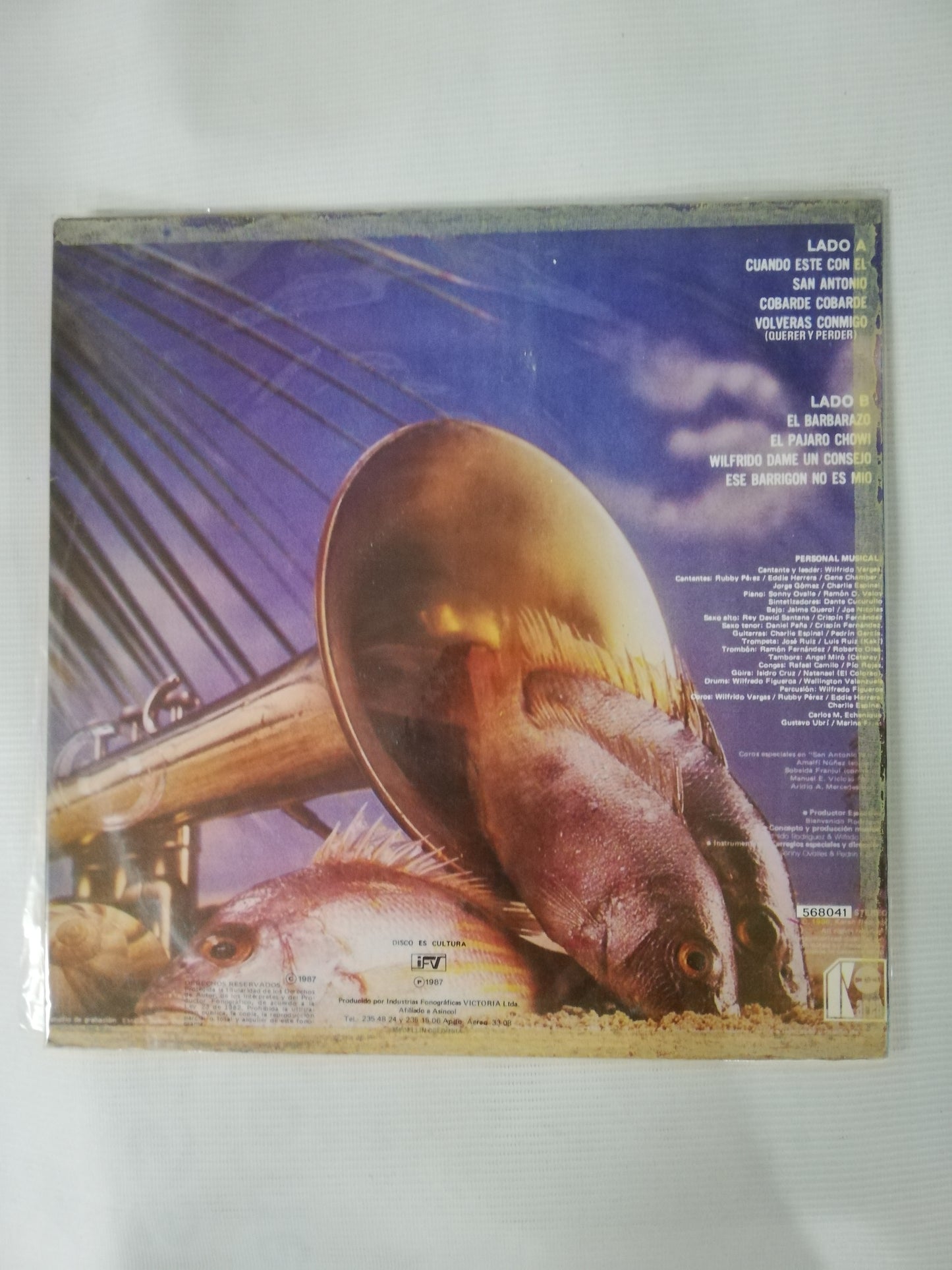 LP WILFRIDO VARGAS - VIDA, CANCIÓN Y SUERTE - CANTA: RUBBY PEREZ