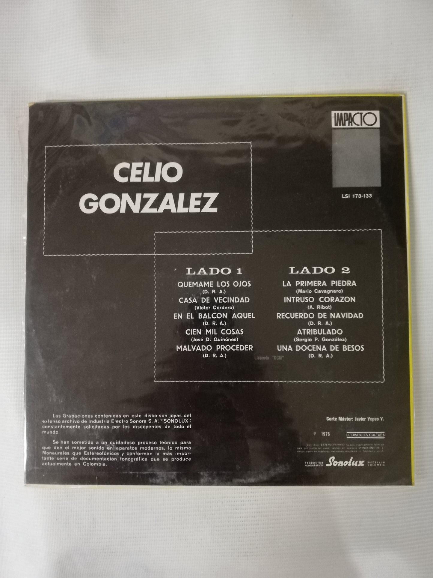 LP CELIO GONZALEZ - CELIO GONZALEZ