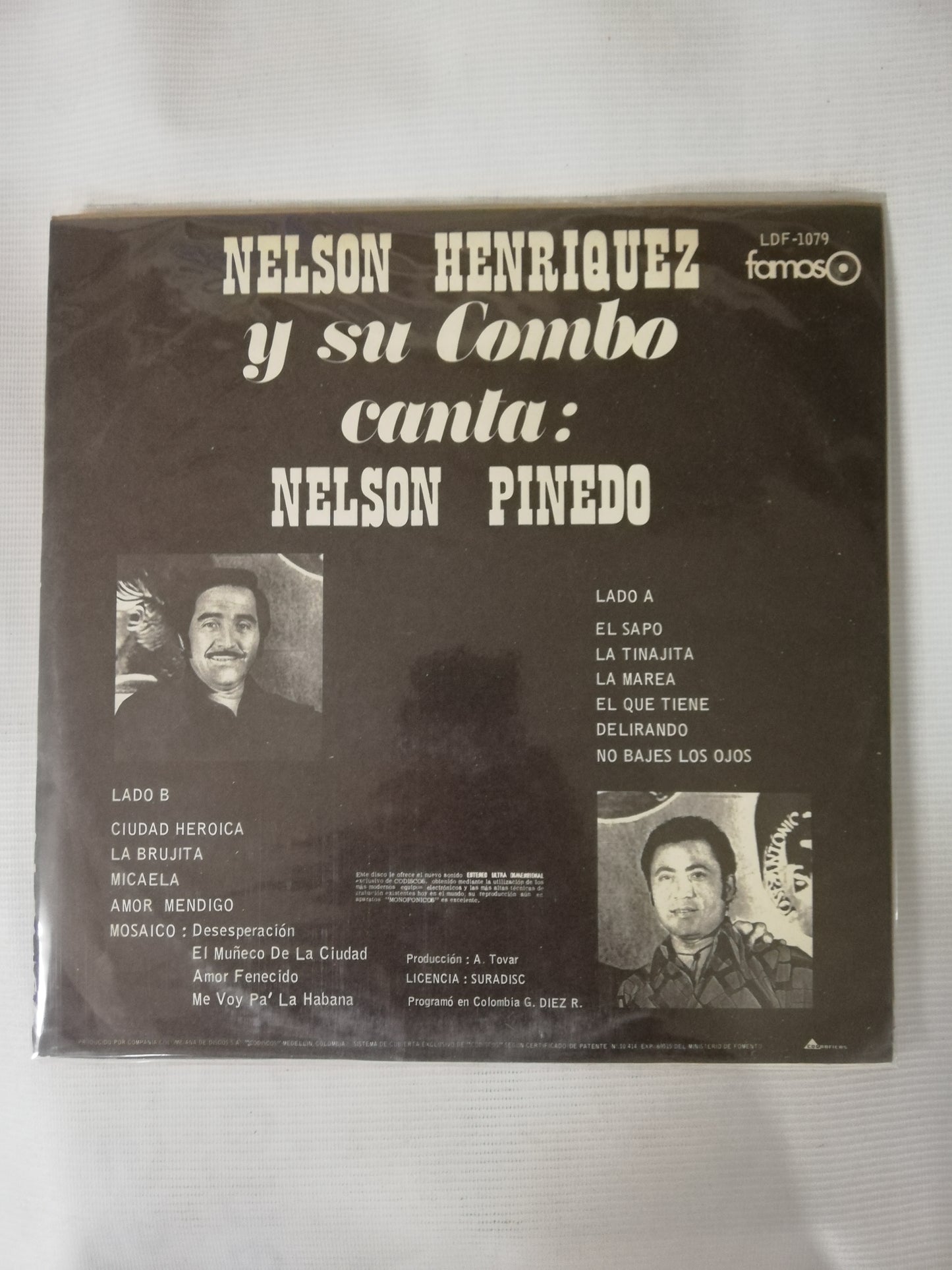 LP NELSON HENRIQUEZ Y SU COMBO - CANTA: NELSON PINEDO