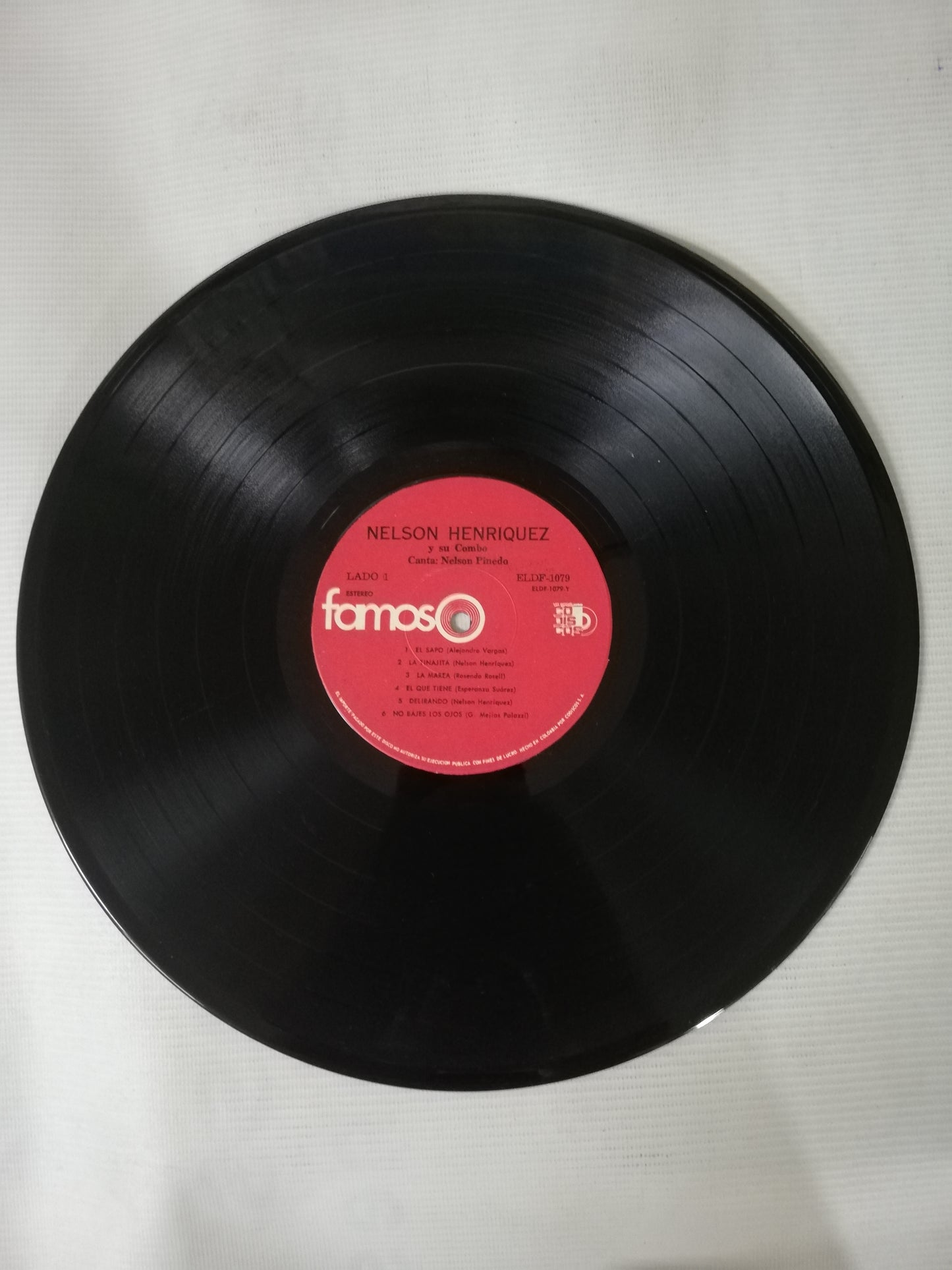 LP NELSON HENRIQUEZ Y SU COMBO - CANTA: NELSON PINEDO
