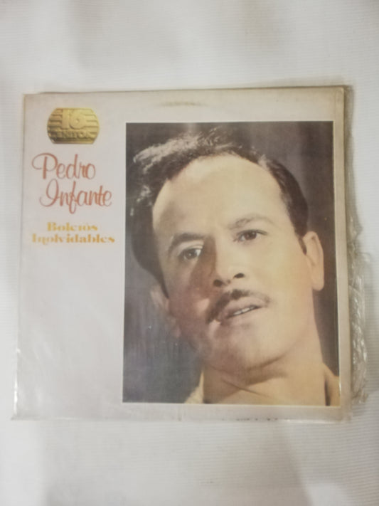 LP PEDRO INFANTE - BOLEROS INOLVIDABLES