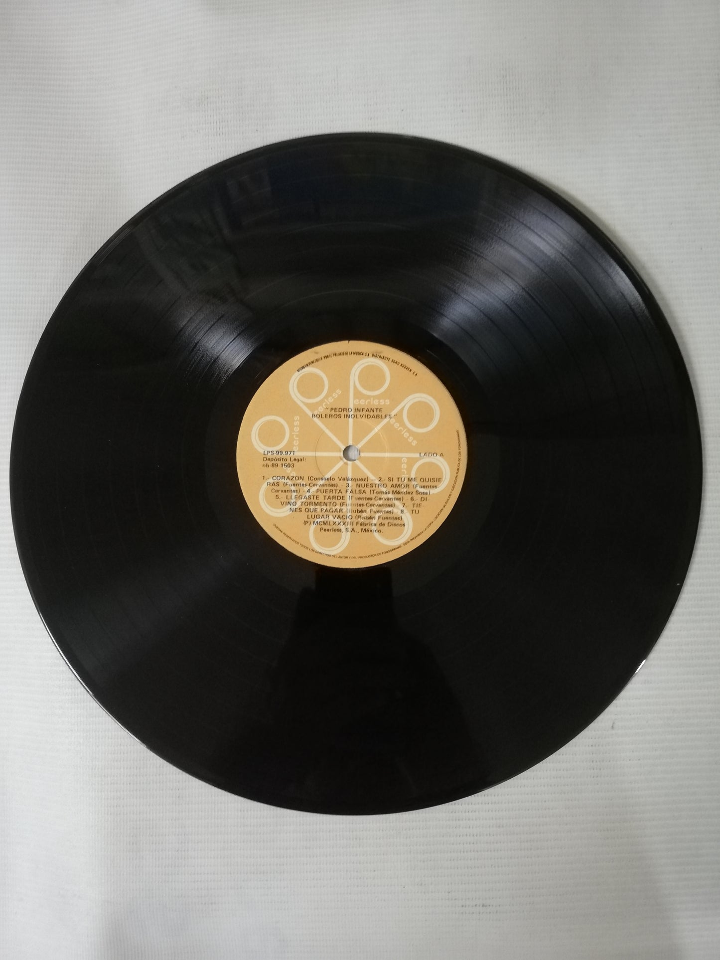 LP PEDRO INFANTE - BOLEROS INOLVIDABLES