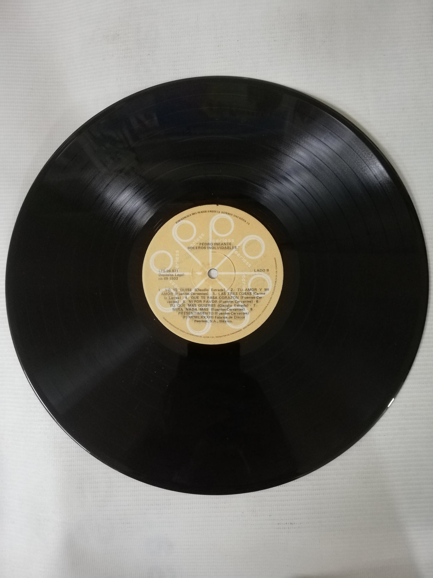 LP PEDRO INFANTE - BOLEROS INOLVIDABLES