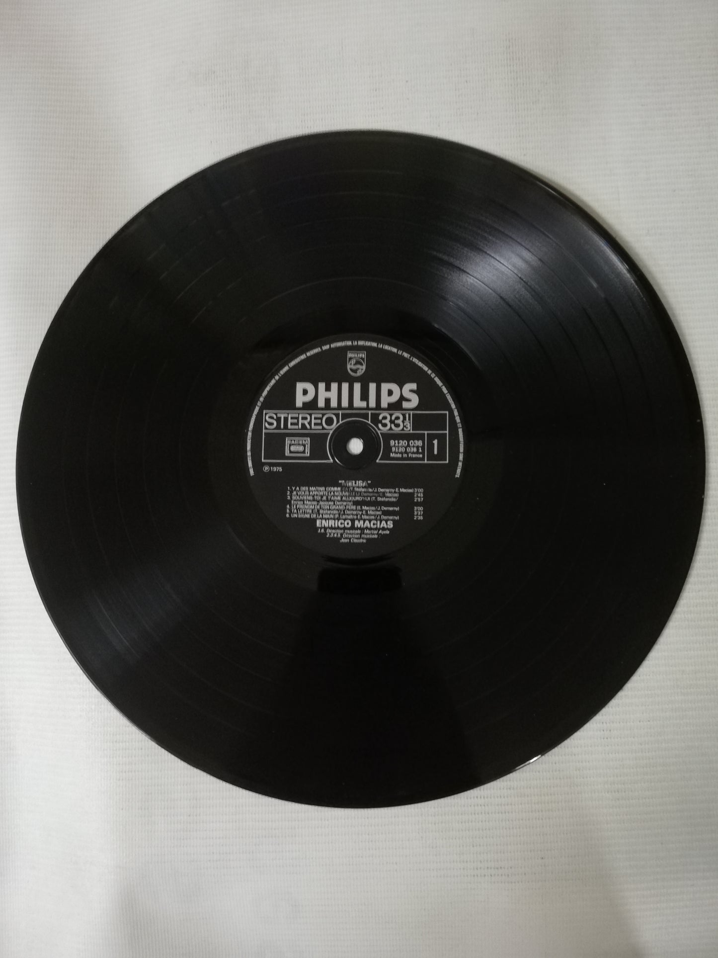 LP ENRICO MACIAS - MELISA