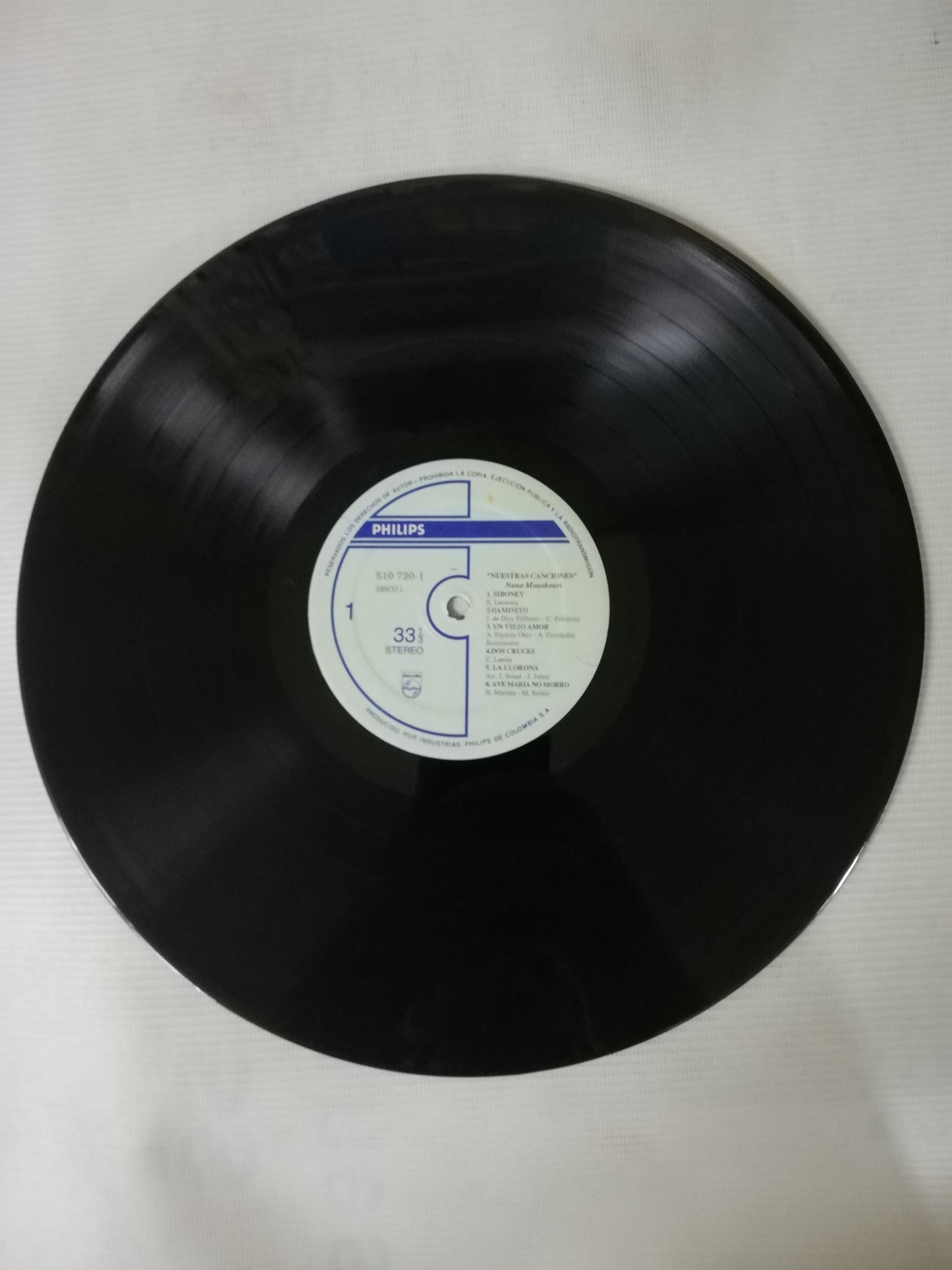 LP NANA MOUSKOURI - NUESTRAS CANCIONES - VINYL X 2