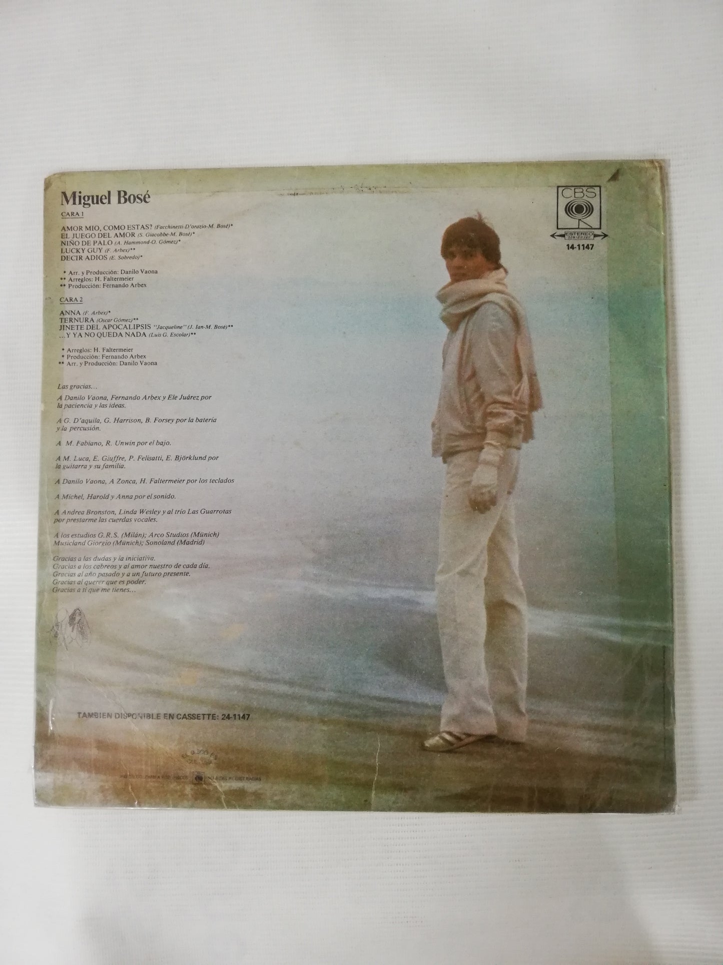 LP MIGUEL BOSÉ - MIGUEL BOSÉ