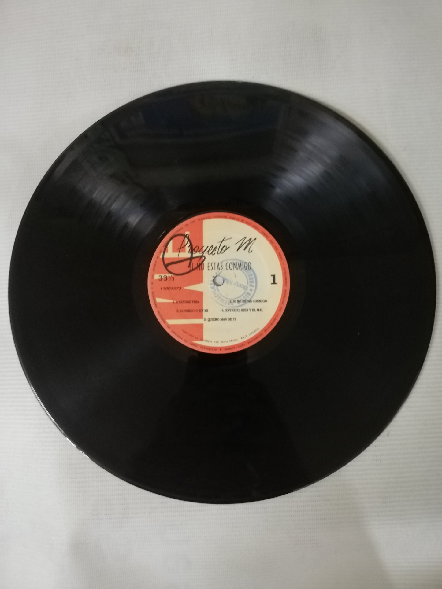 LP PROYECTO M - SI NO ESTAS CONMIGO