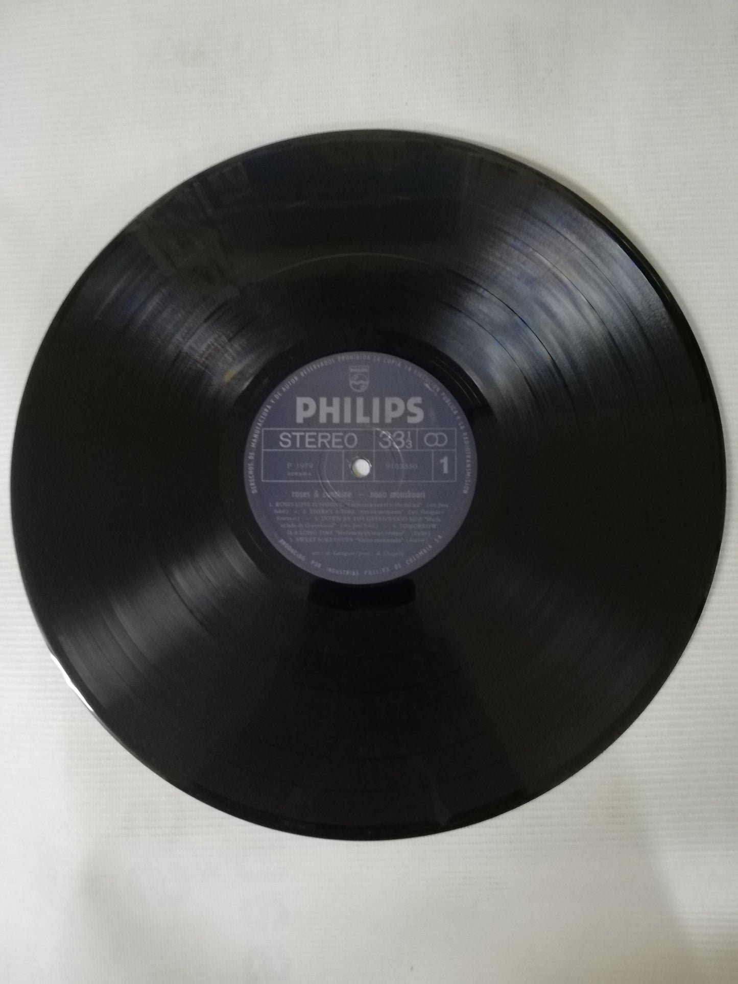 LP NANA MOUSKOURI - ROSES & SUNSHINE