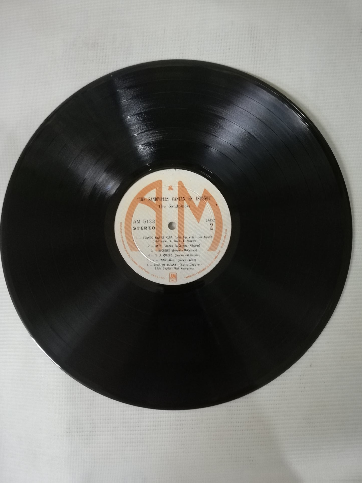 LP THE SANDPIPERS - CANTAN EN ESPAÑOL