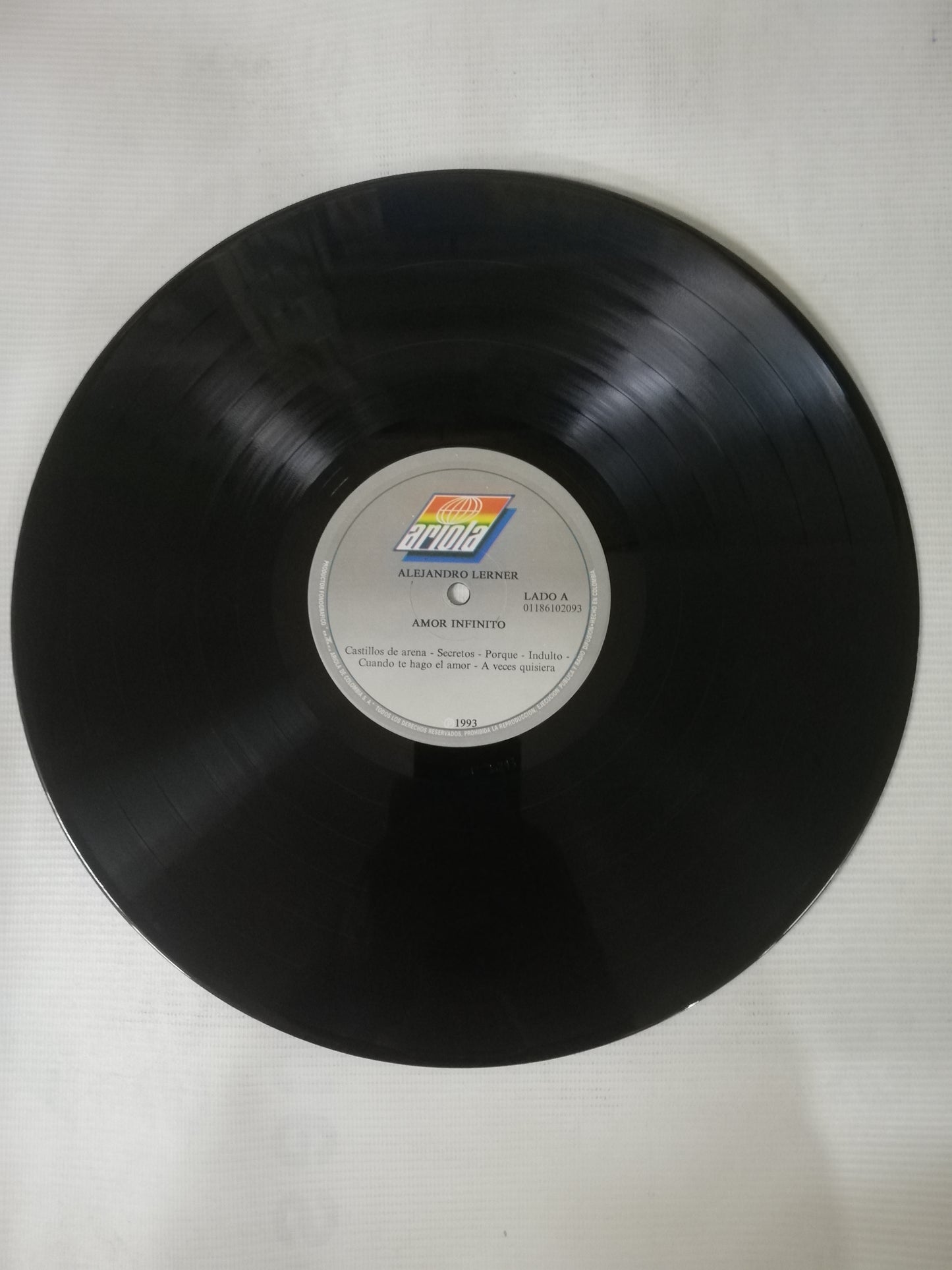 LP ALEJANDRO LERNER - AMOR INFINITO