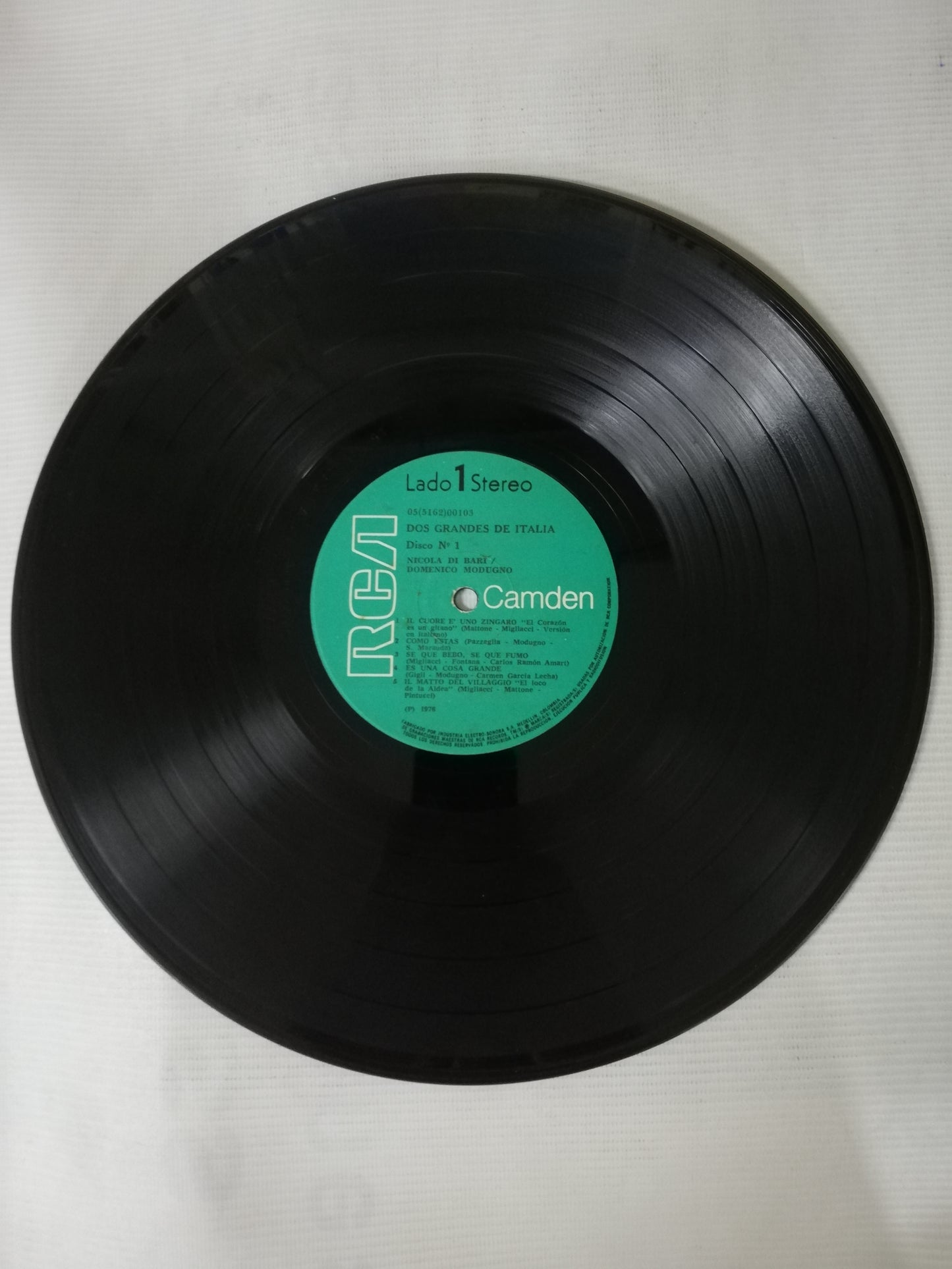 LP NICOLA DI BARI / DOMENICO MODUGNO - DOS GRANDES DE ITALIA - VINYL X 3