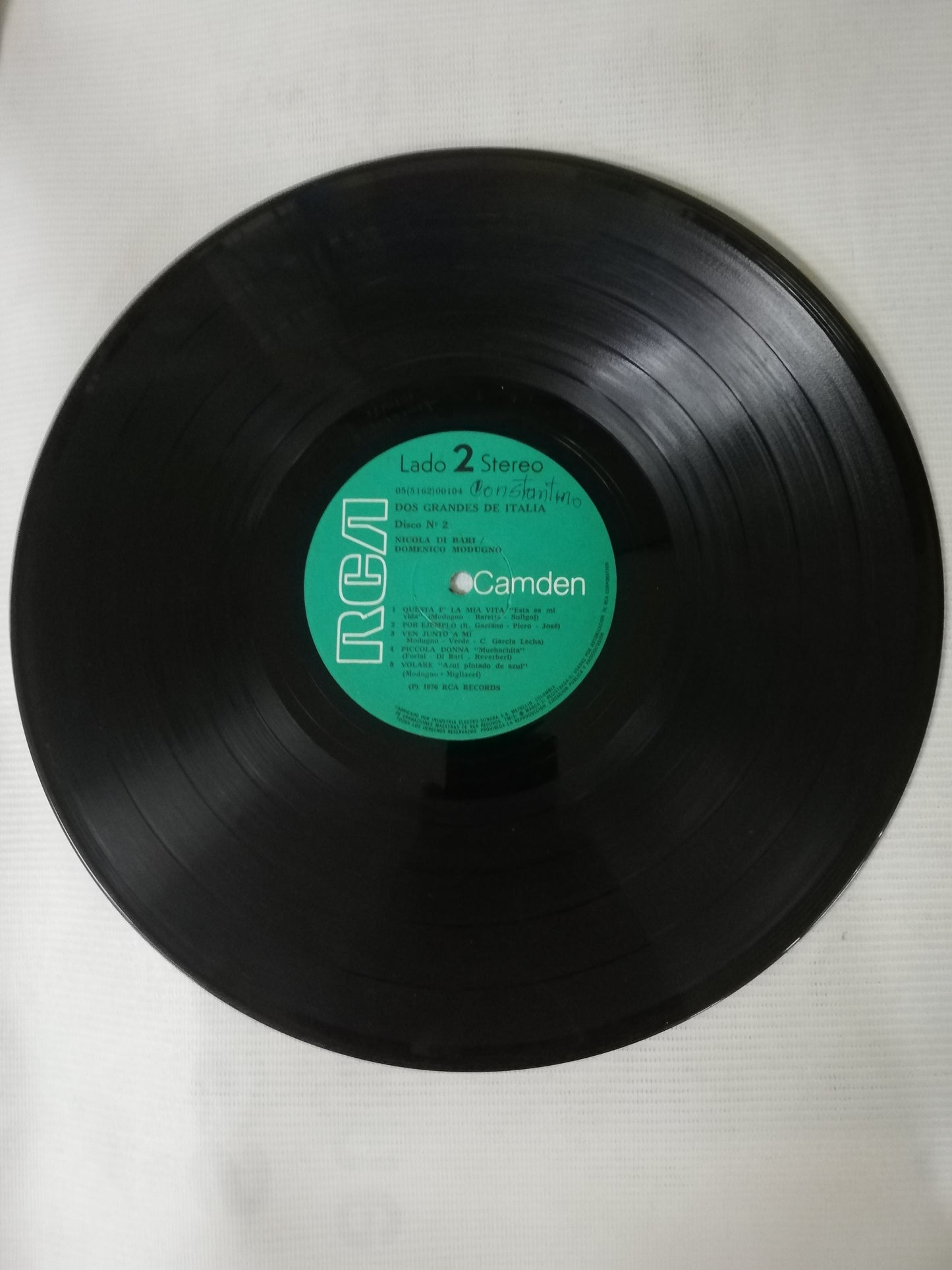 LP NICOLA DI BARI / DOMENICO MODUGNO - DOS GRANDES DE ITALIA - VINYL X 3