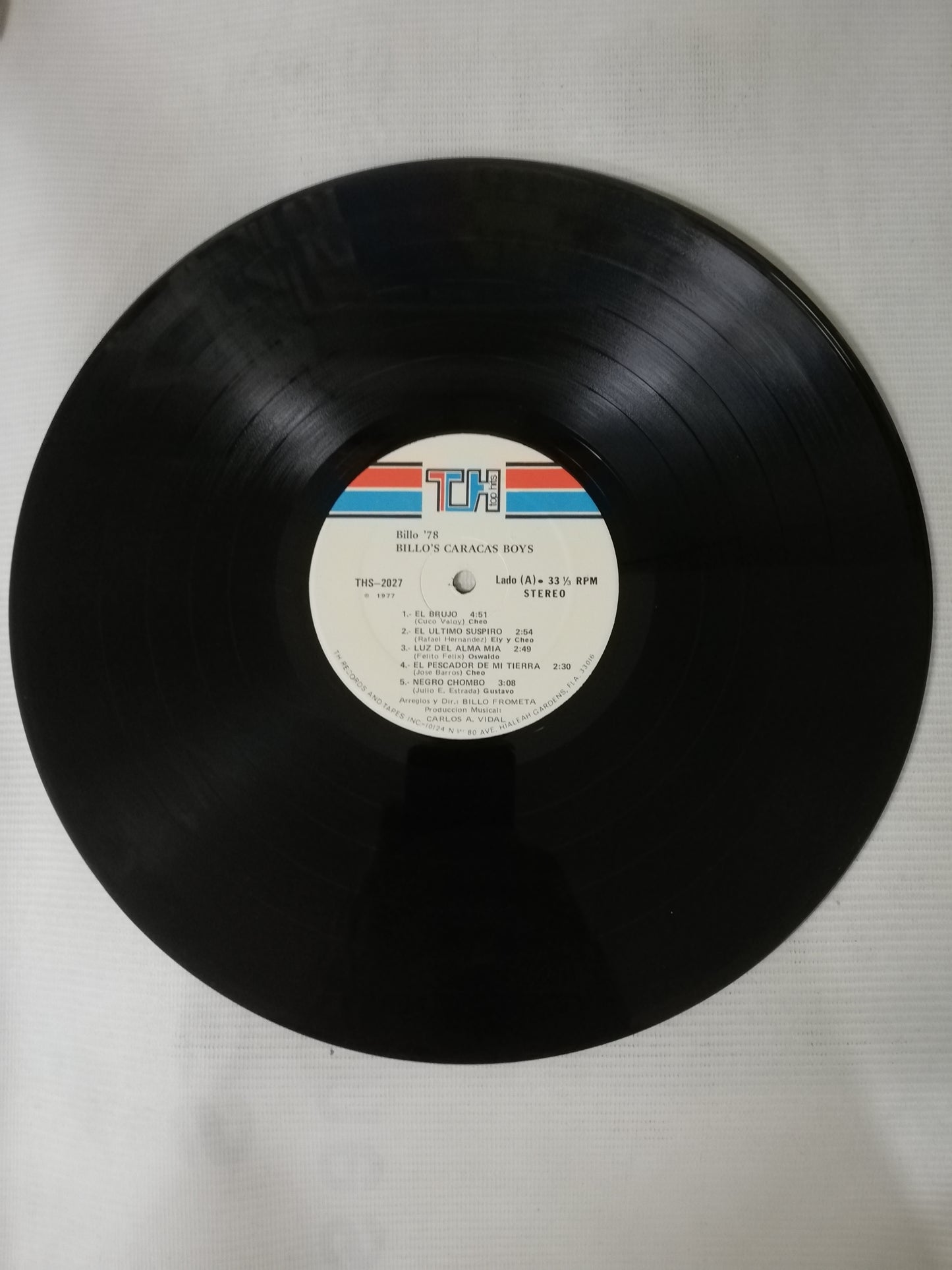 LP BILLO´S CARACAS BOYS - BILLO 78