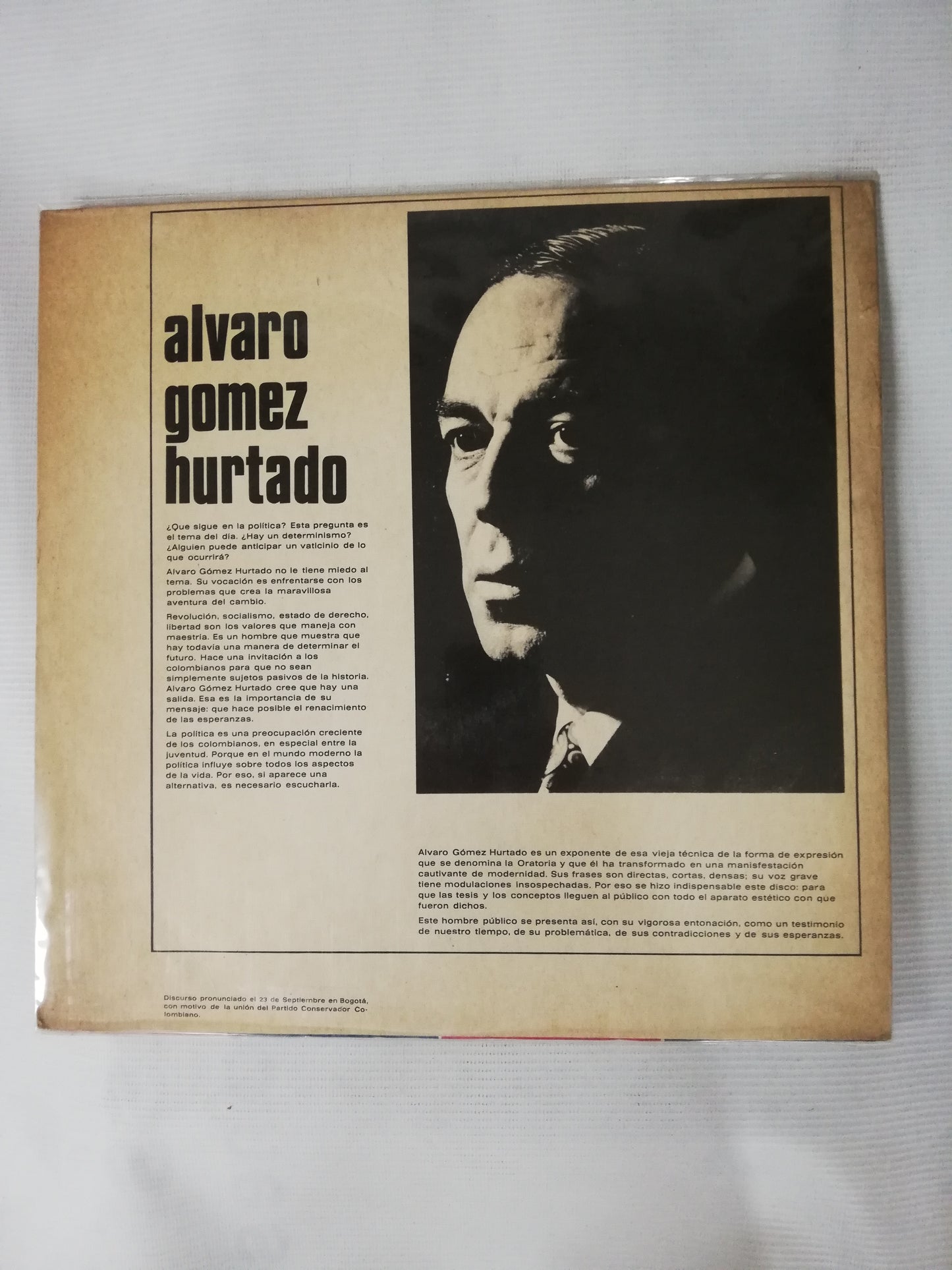 LP ALVARO GOMEZ HURTADO - UNA ALTERNATIVA POLÍTICA