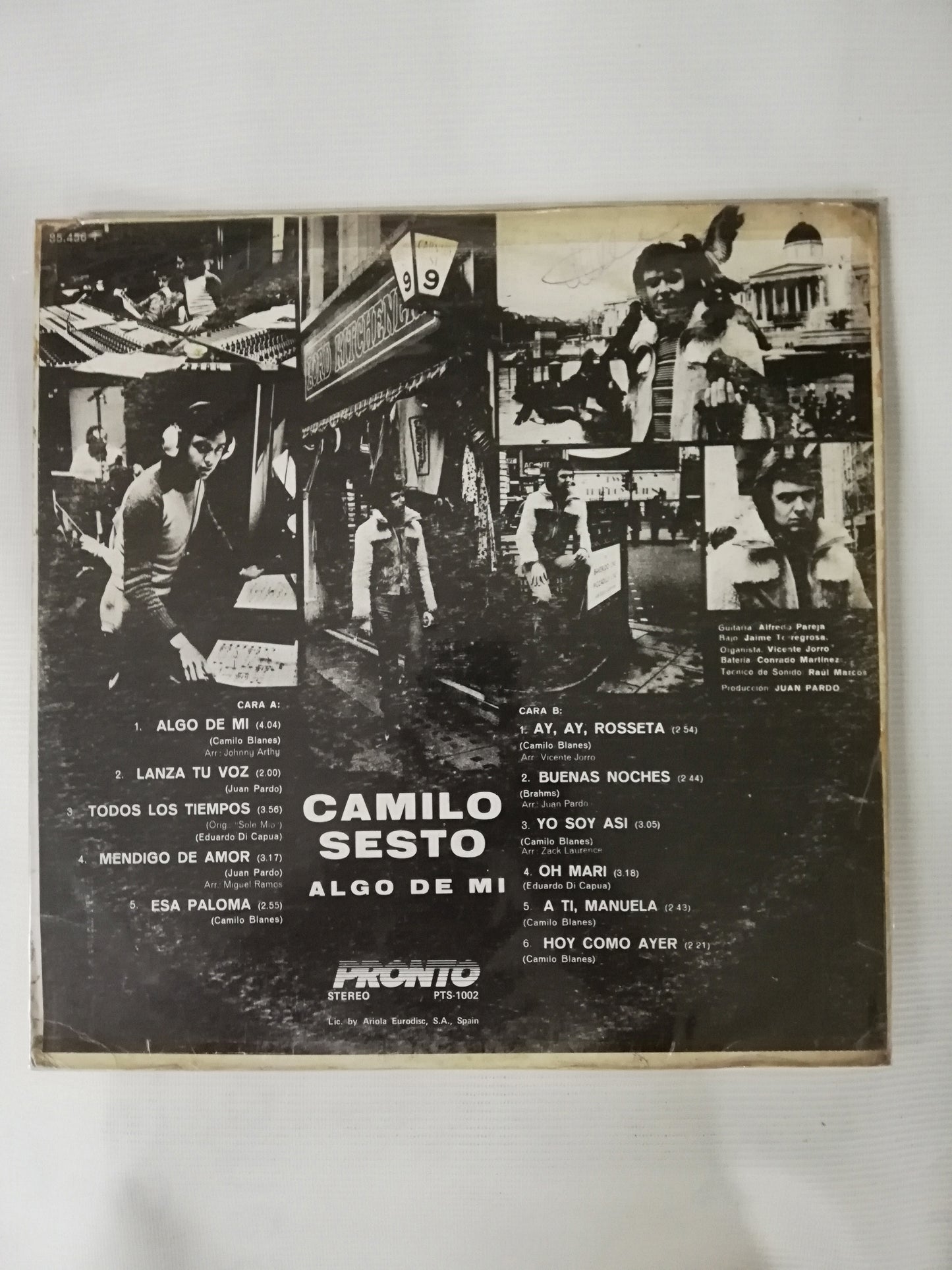 LP CAMILO SESTO - ALGO DE MI