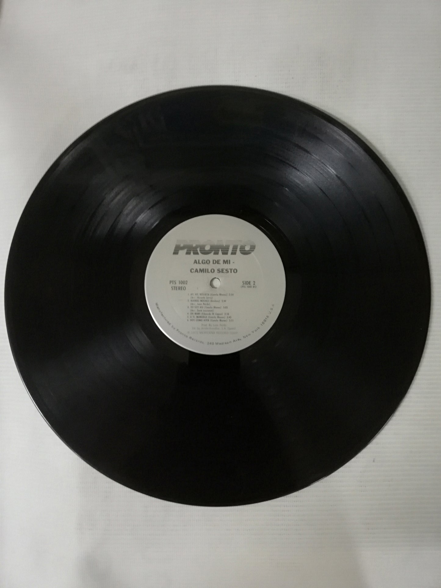 LP CAMILO SESTO - ALGO DE MI