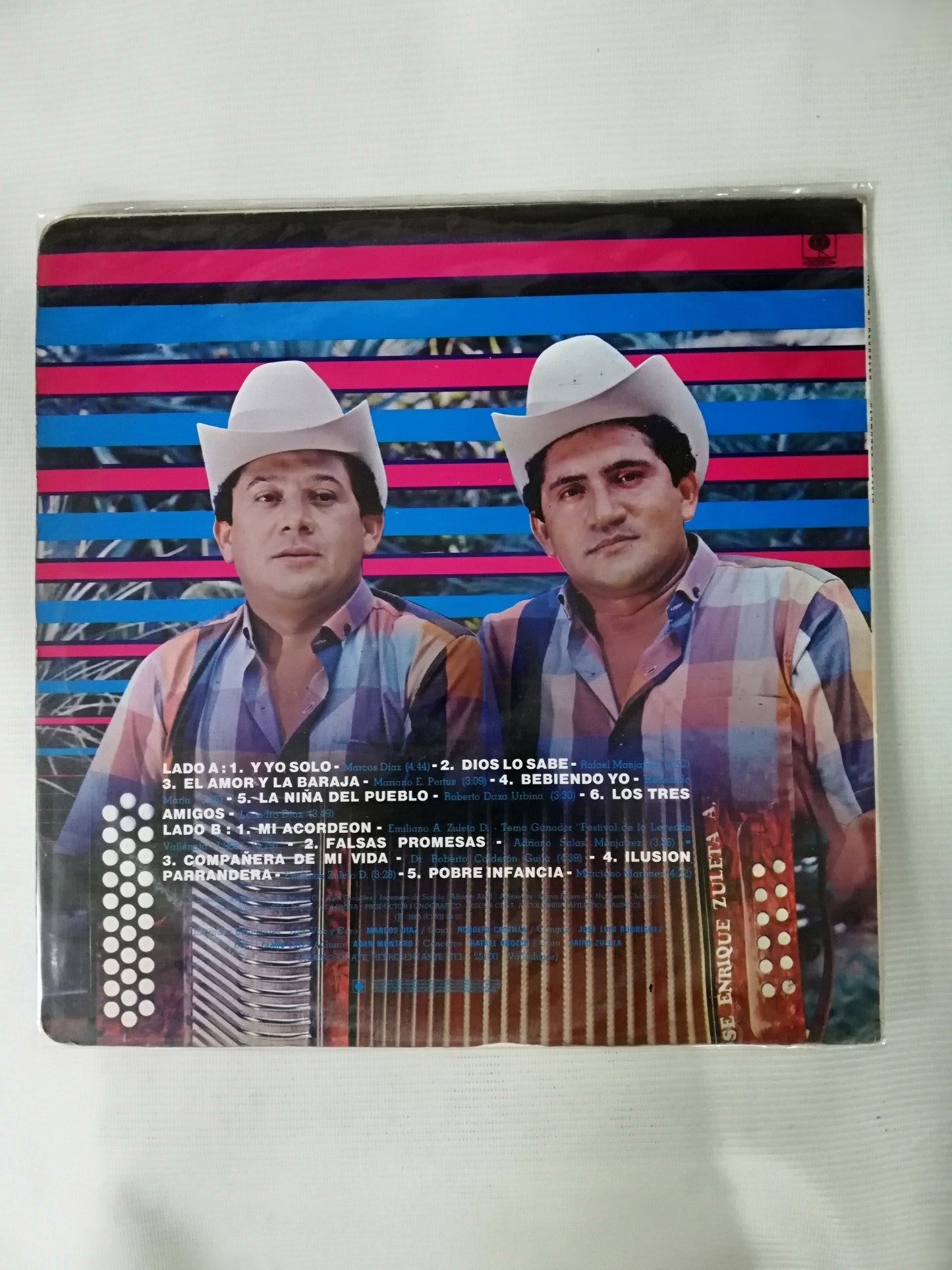 LP HERMANOS ZULETA - MI ACORDEON