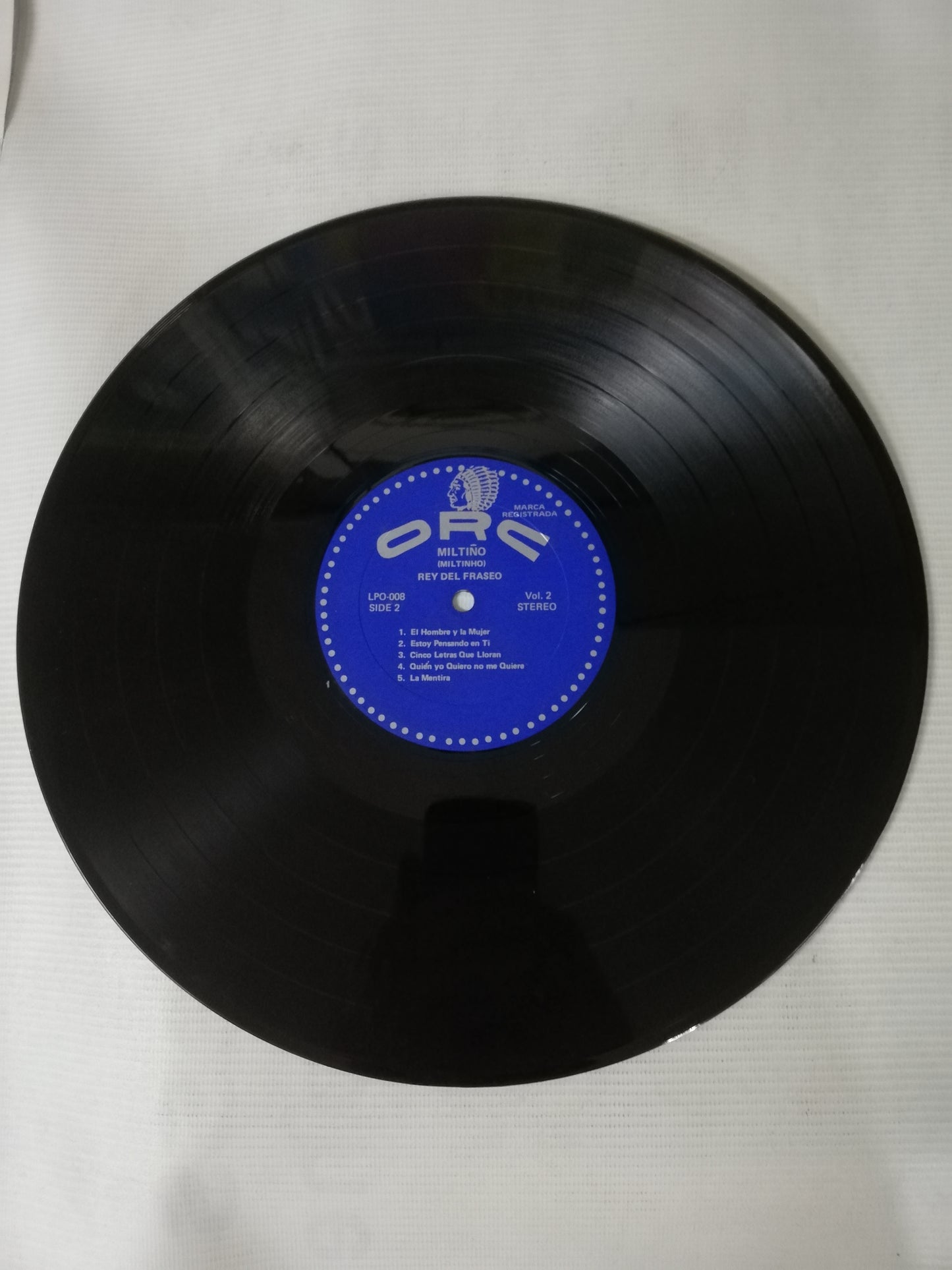 LP MILTIÑO - EL REY DEL FRASEO VOL. 2