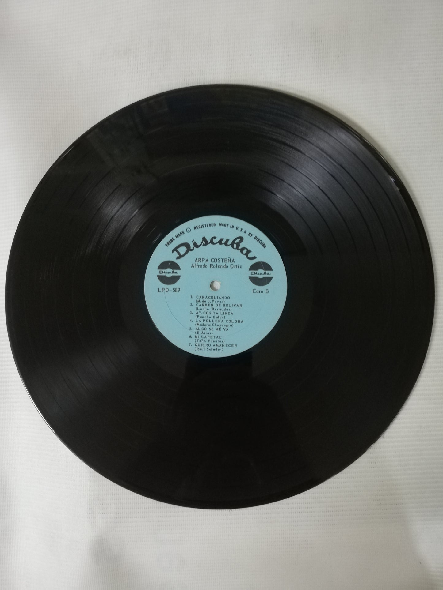 LP ALFREDO ROLANDO ORTIZ - ARPA COSTEÑA