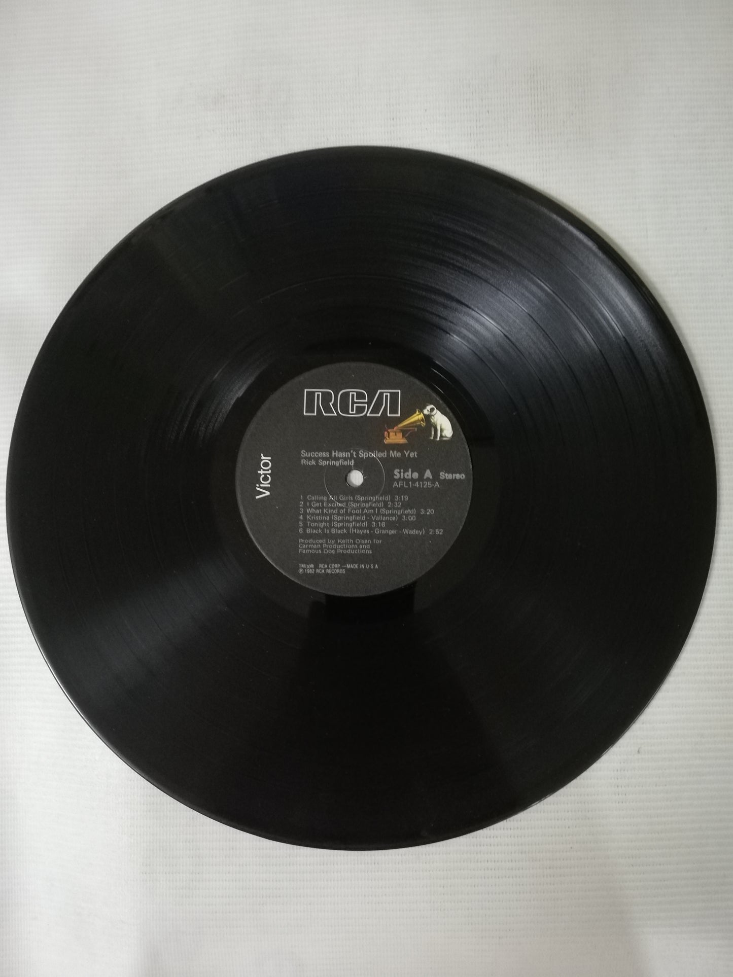 LP RICK SPRINGFIELD - SUCCESS HASN´T SPOILED ME YET