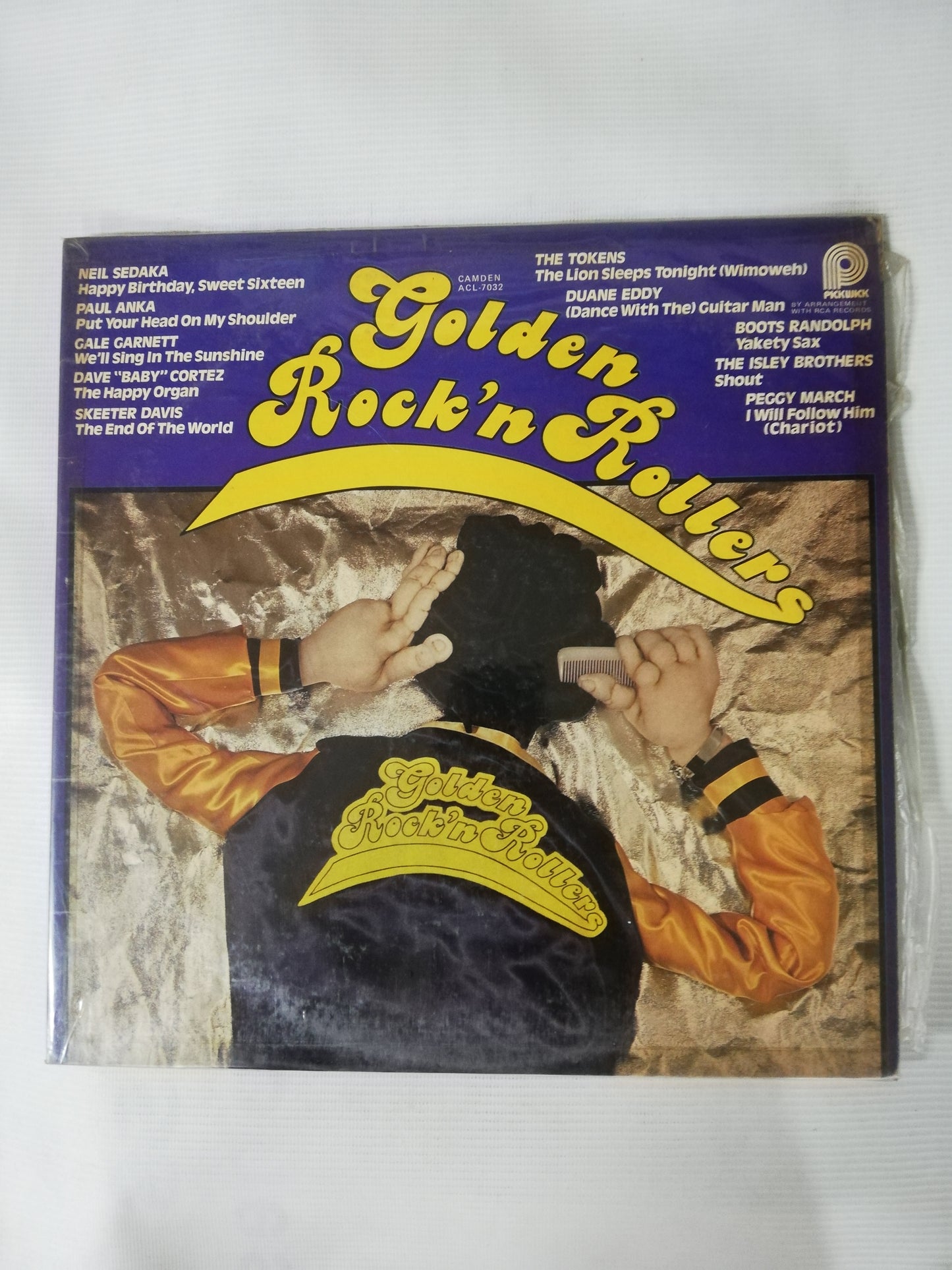 LP GOLDEN ROCK´N ROLLERS - ROCK COMPILATION