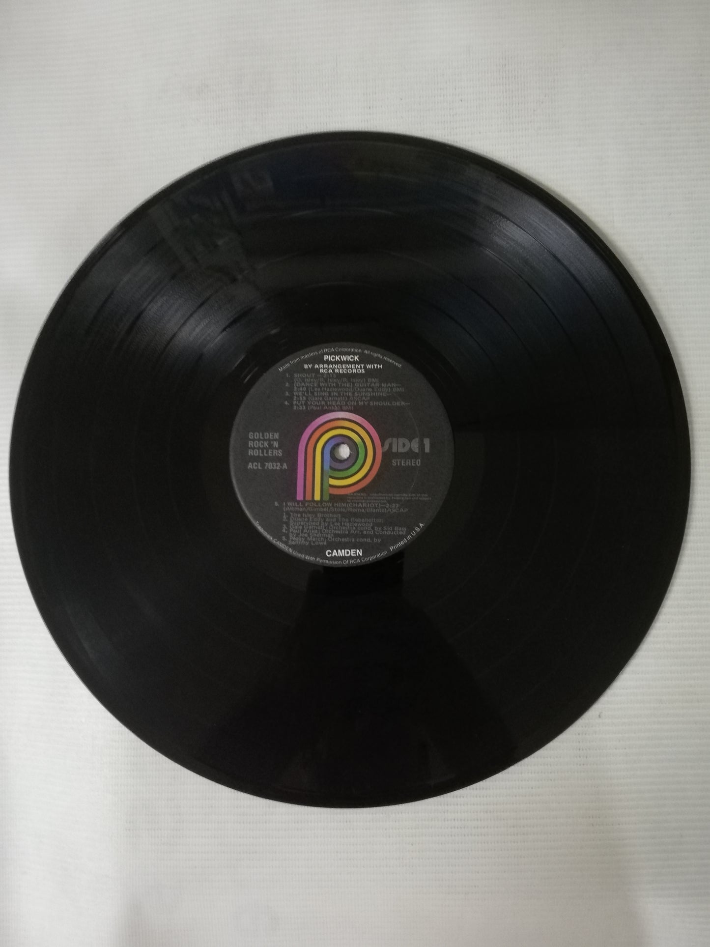 LP GOLDEN ROCK´N ROLLERS - ROCK COMPILATION