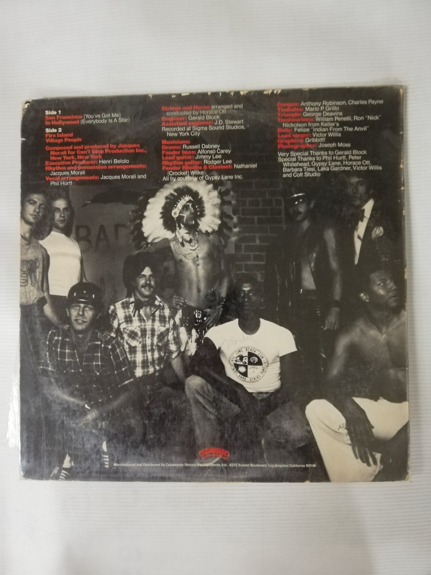 LP VILLAGE PEOPLE - VILLAGE PEOPLE