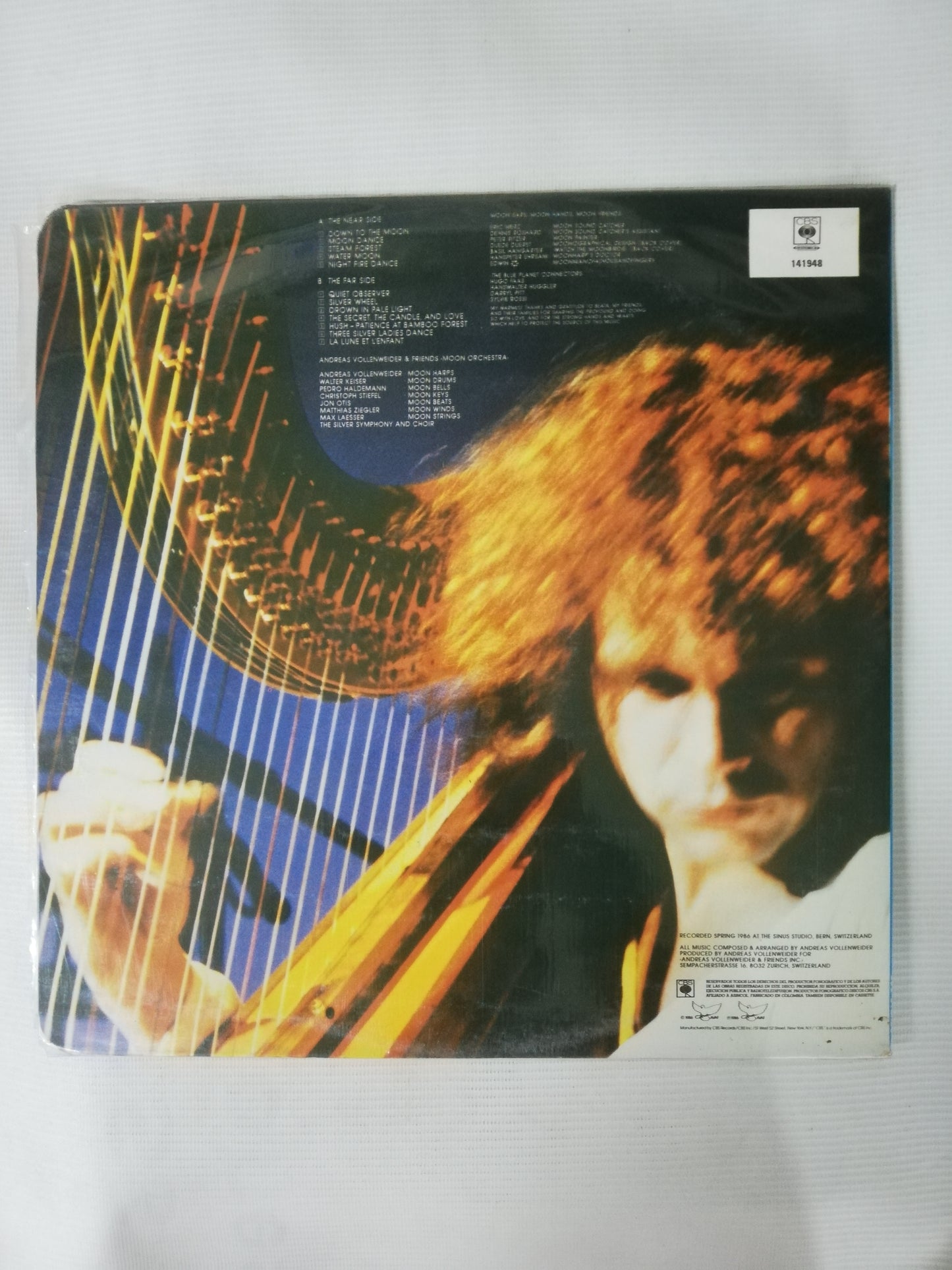 LP ANDREAS VOLLENWEDER - DOWN TO THE MOON