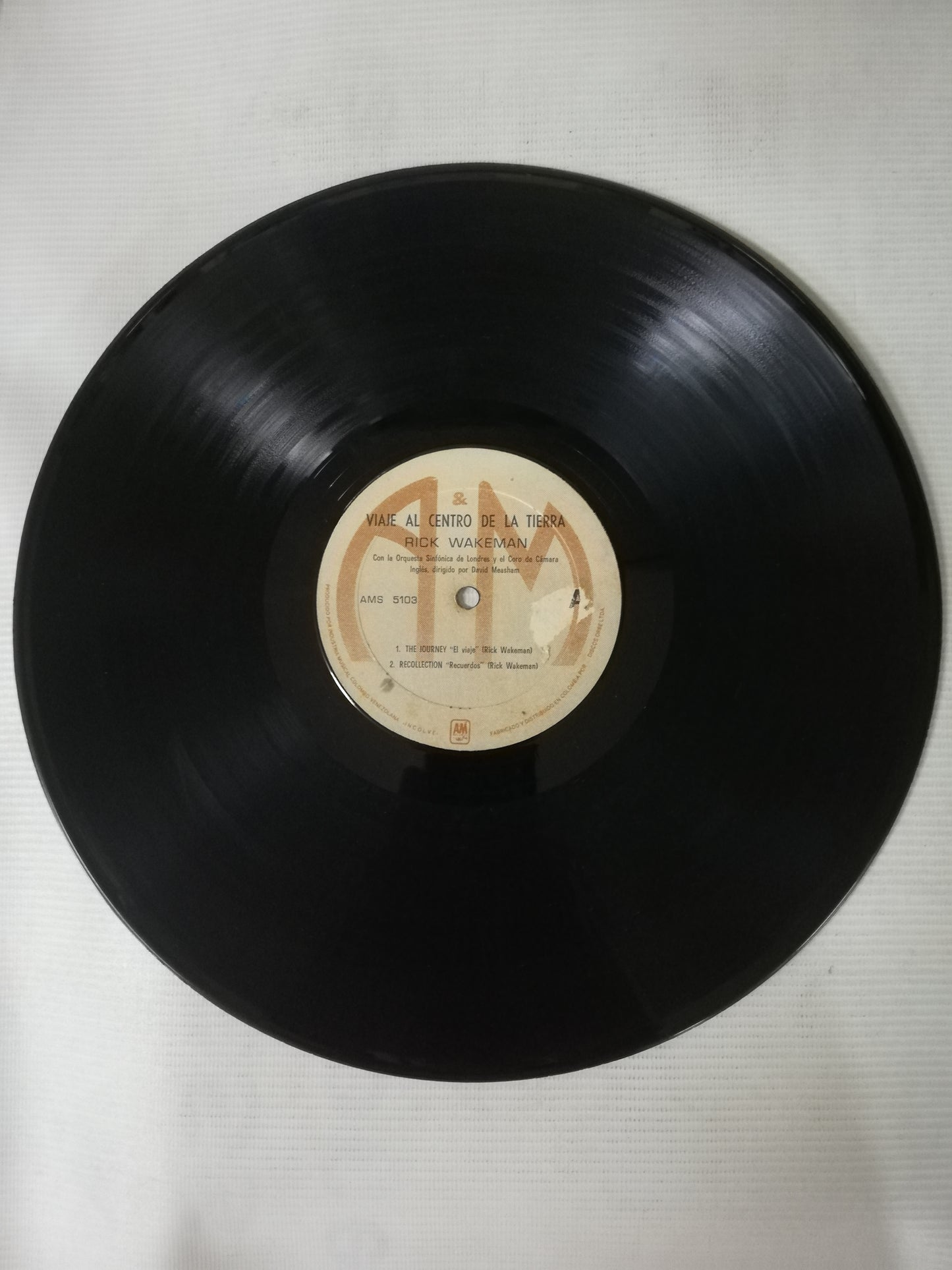 LP RICK WAKERMAN - JOURNEY TO THE CENTRE OF THE EARTH