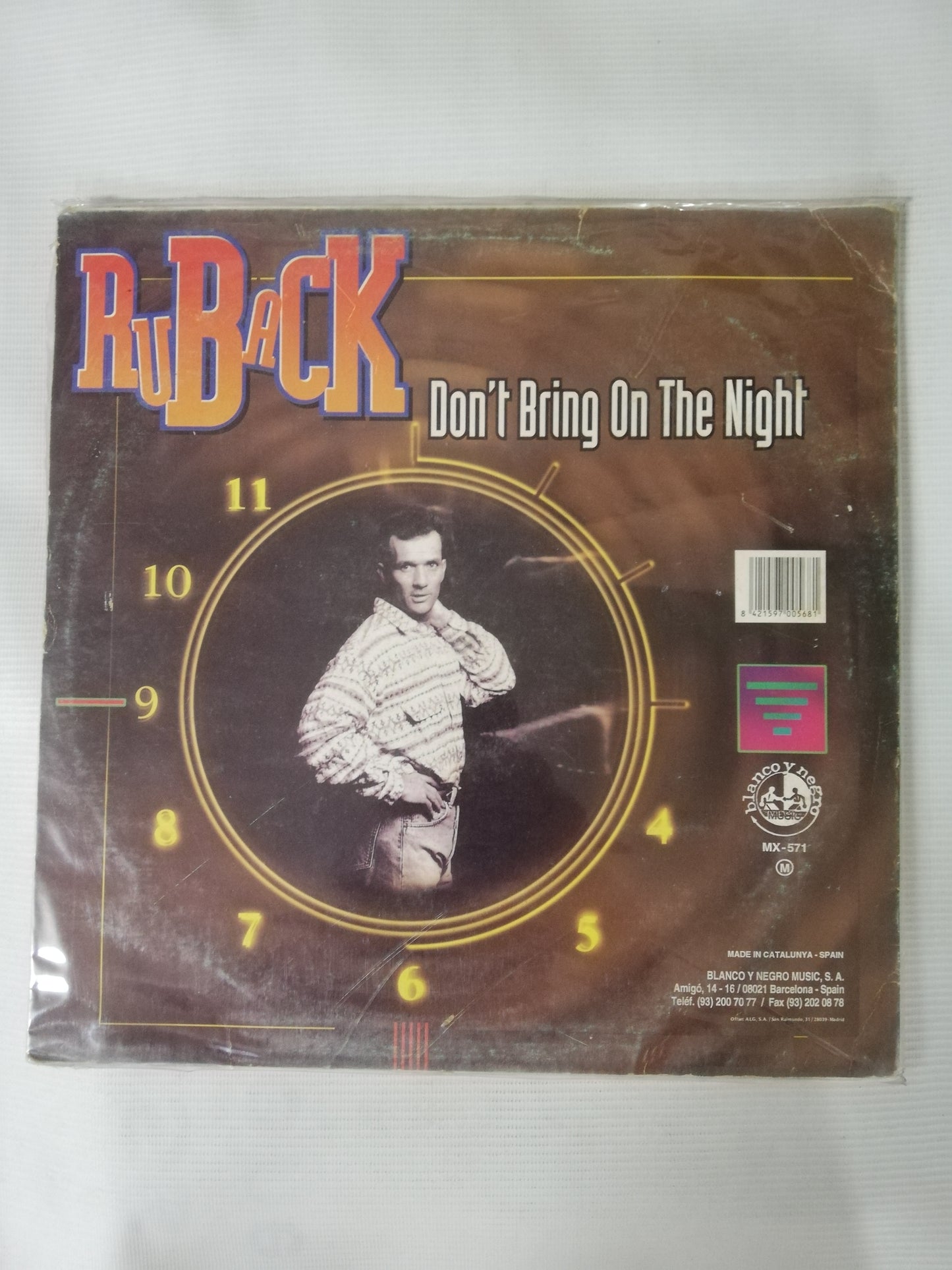 LP RUBACK - DON´T BRING ON THE NIGHT
